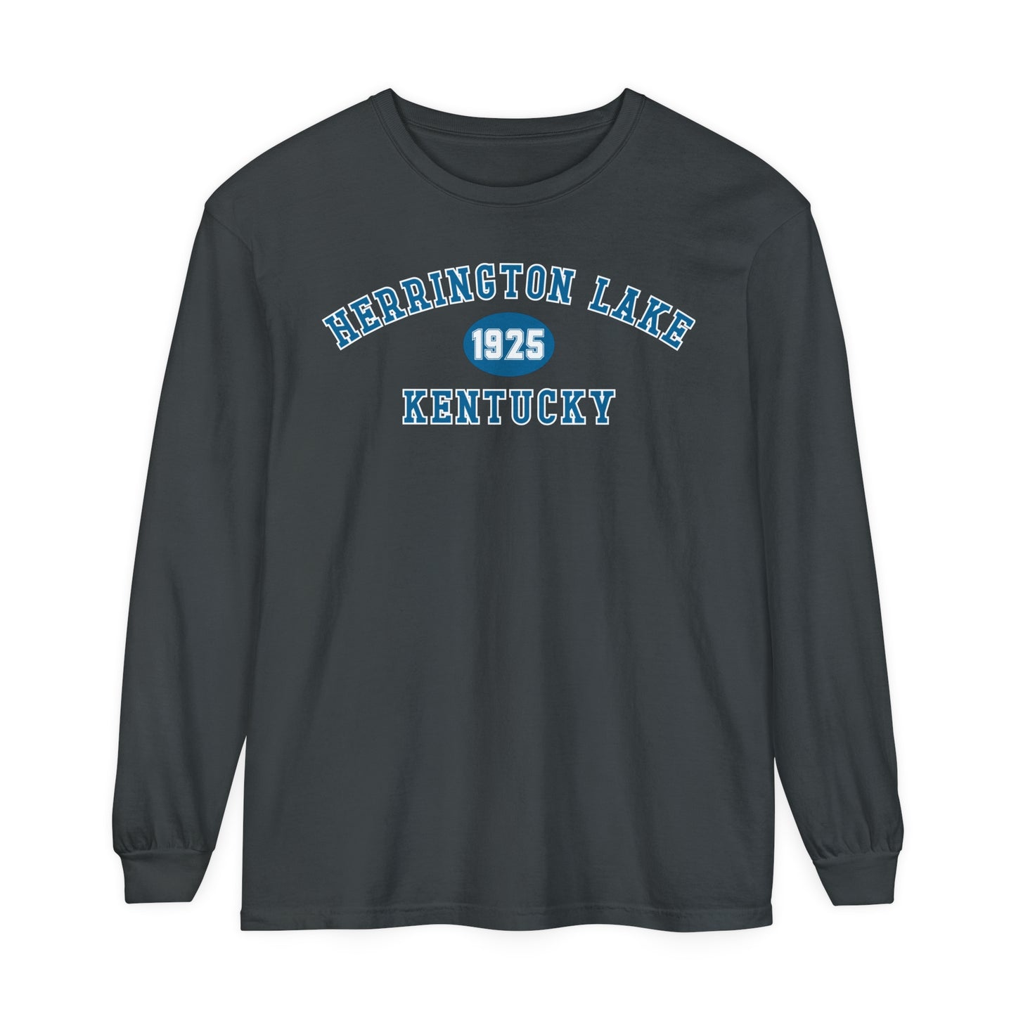 Herrington Lake "Back To School" Collegiate Collection Garment-Dyed Premium Comfort Colors™ Long Sleeve T-Shirt