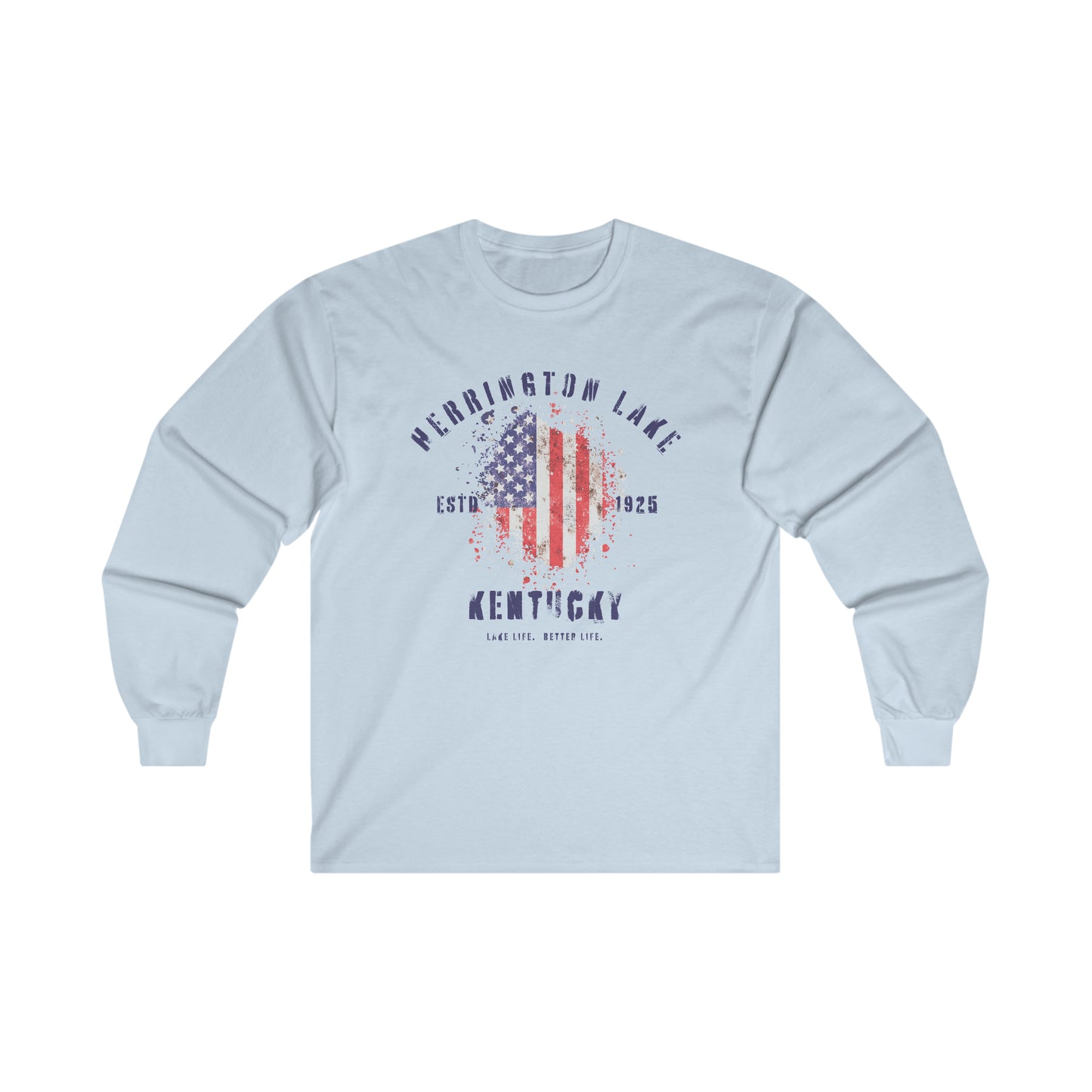 Herrington Lake Patriots Ultra Cotton Long Sleeve Tee