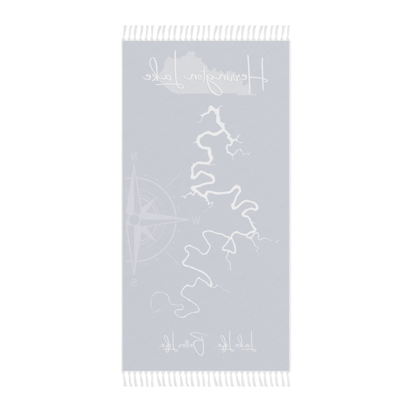 Herrington Lake Classic Outline Boho Lux Beach Cloth