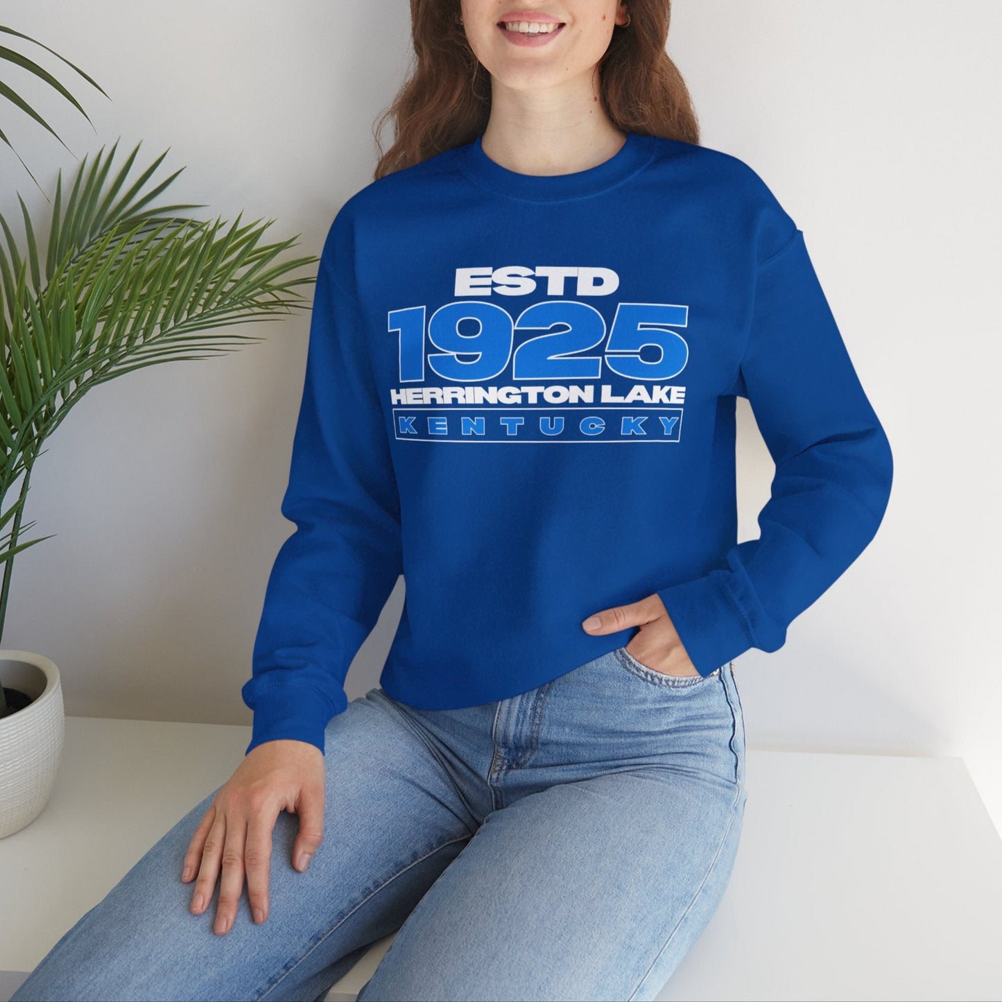 Herrington Lake ESTABLISHED 1925 Collection Unisex Heavy Blend™ Crewneck Sweatshirt