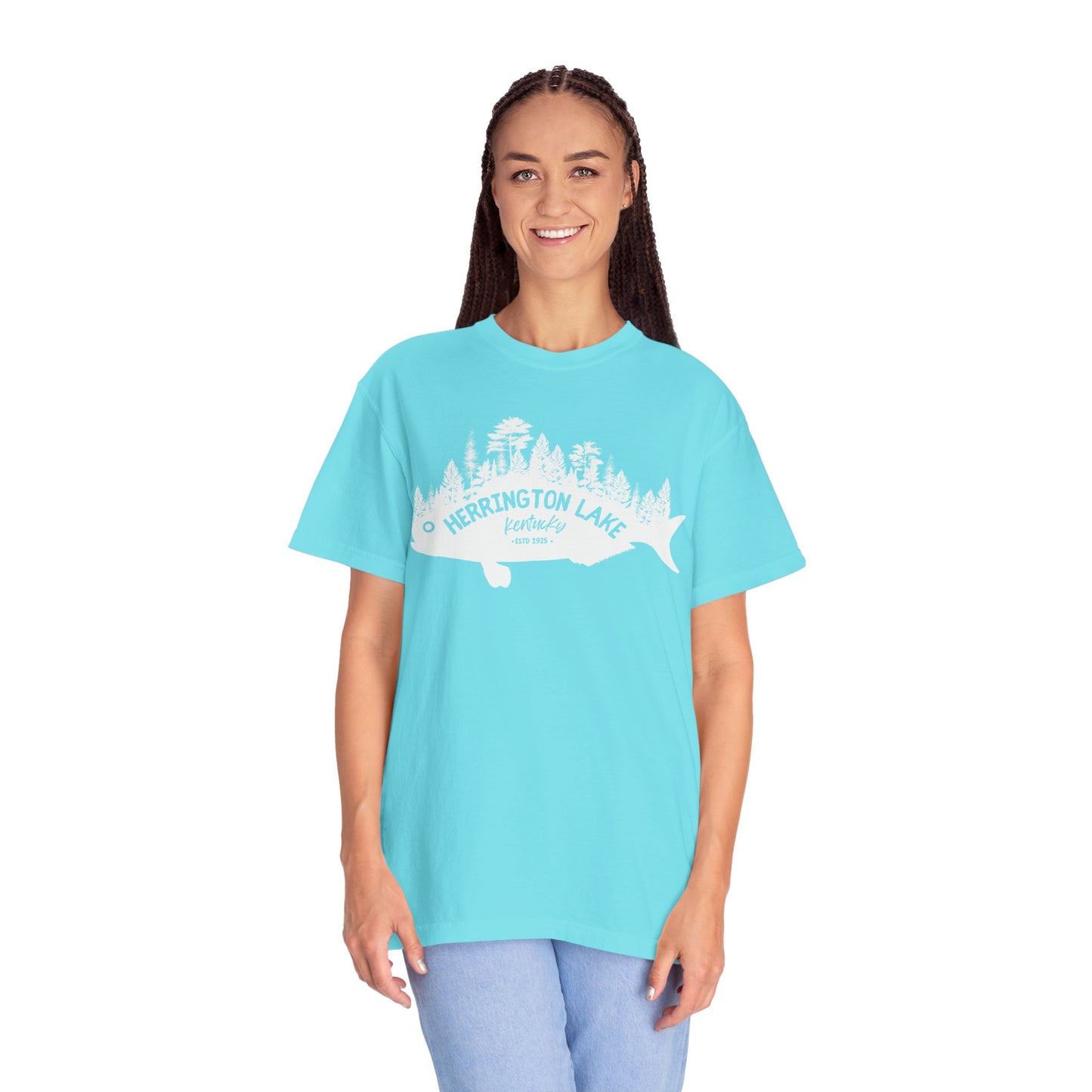 "Fishy Landscape" Premium Garment-Dyed Comfort Colors TShirt