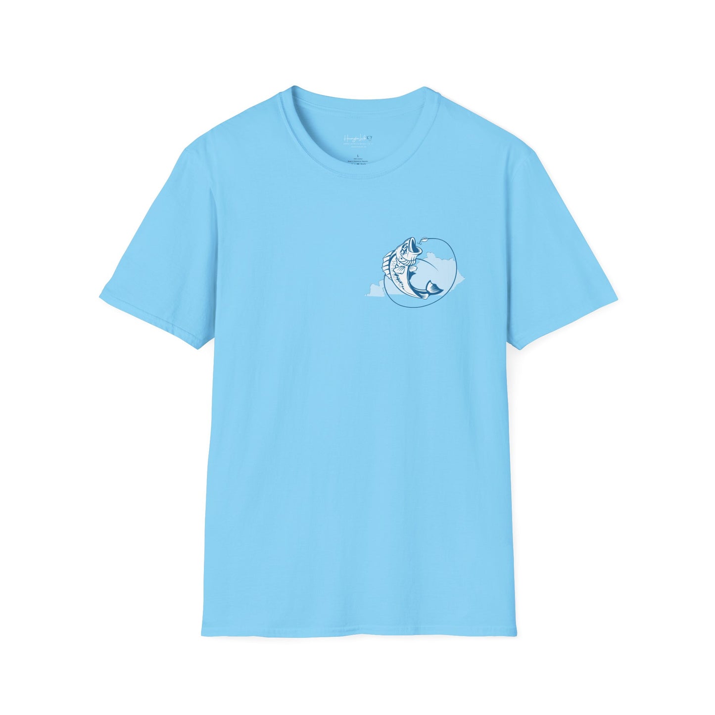 HLKY Fishing Club Soft Ringspun Cotton Double-Sided Tee