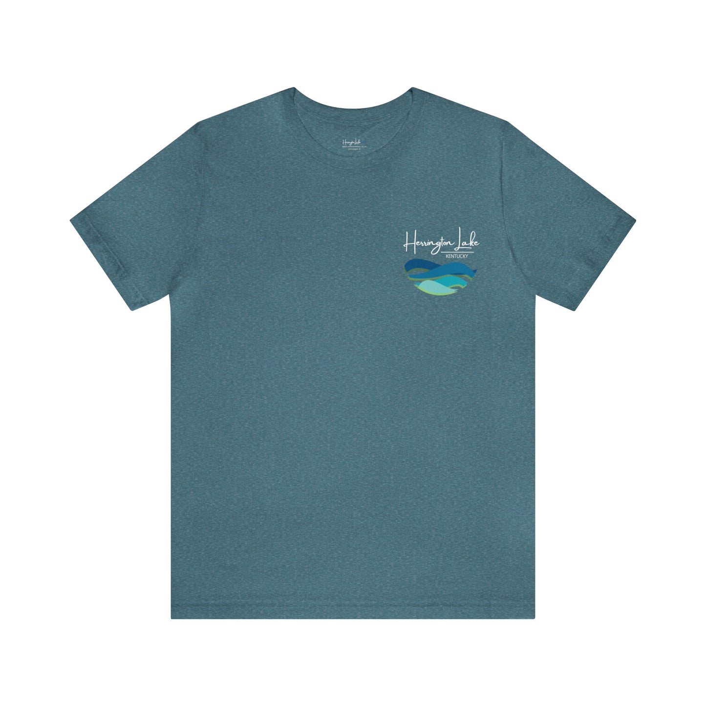 HerringtonLakeKY.com Logo Double-Sided Jersey Knit Tee