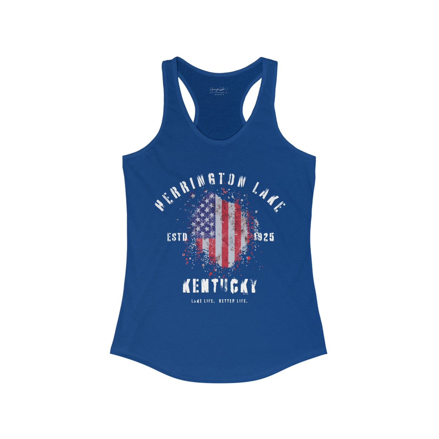 Herrington Lake Patriots Women's Racerback Tank
