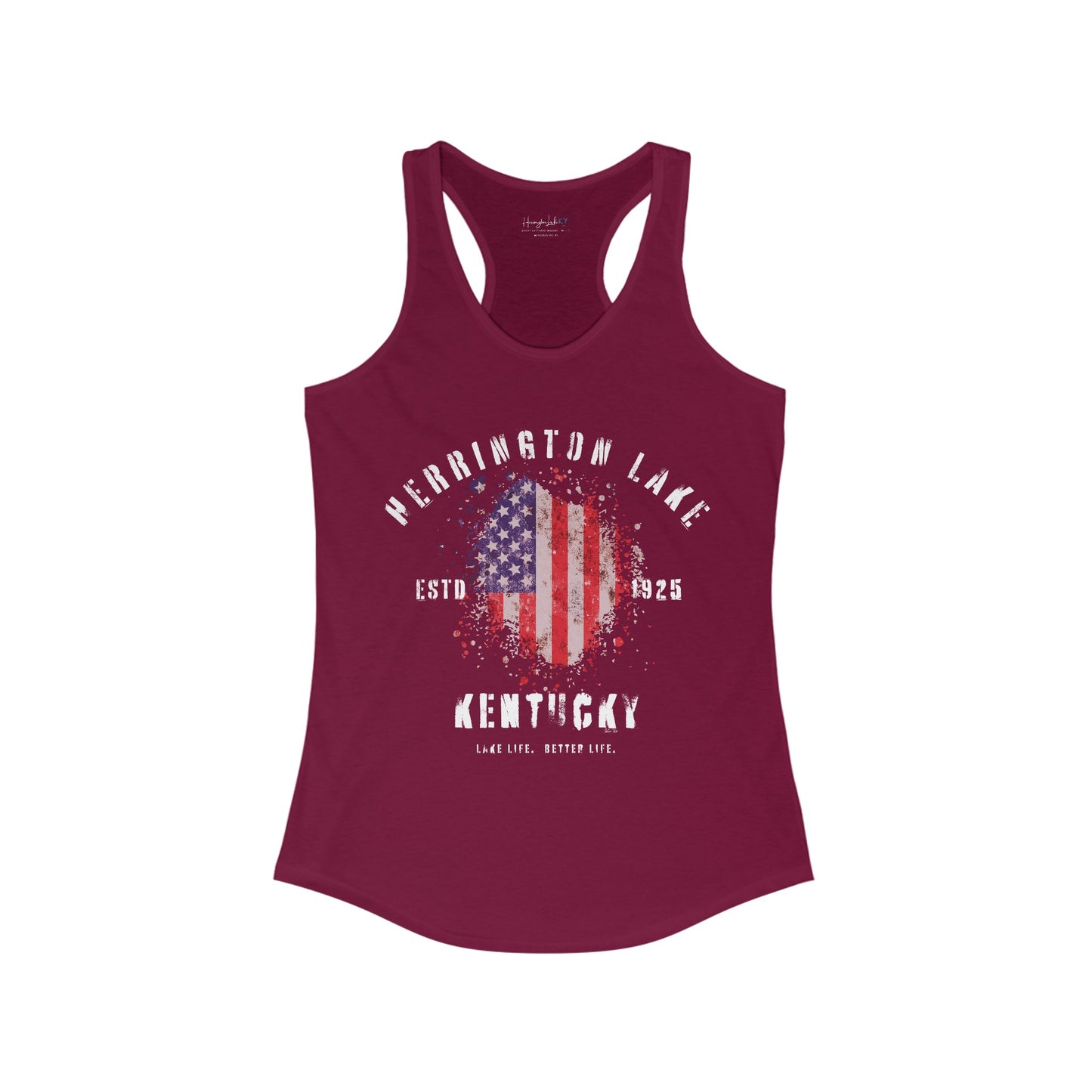 Herrington Lake Patriots Women's Racerback Tank