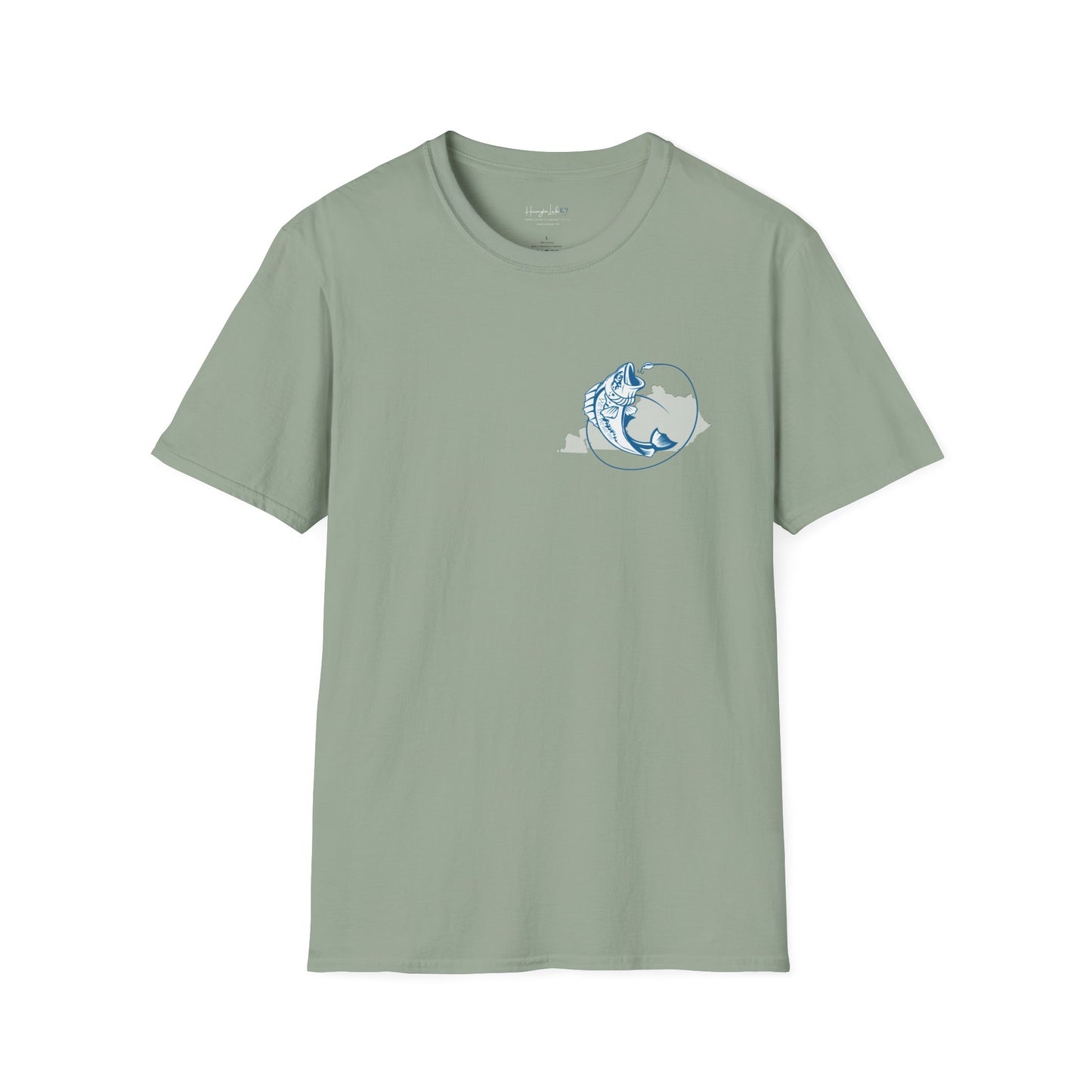 HLKY Fishing Club Soft Ringspun Cotton Double-Sided Tee