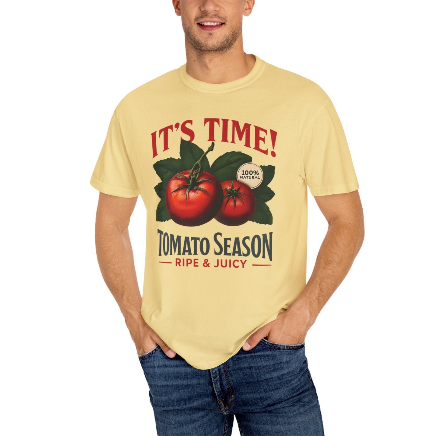 "It's Tomato Season" Premium Garment-Dyed Comfort Colors TShirt