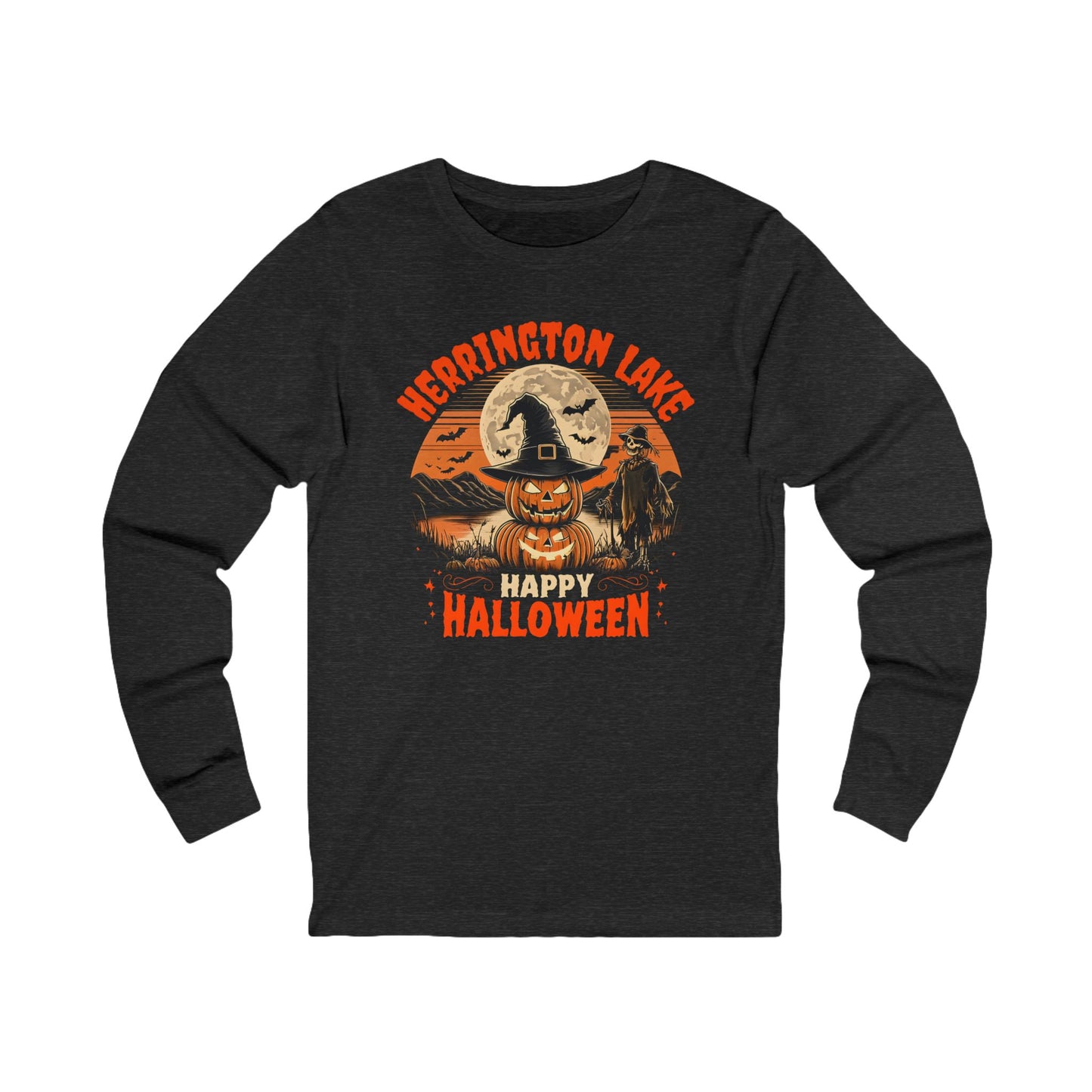 Herrington Lake Halloween 2025 Collector's Edition Unisex Jersey Long Sleeve Tee
