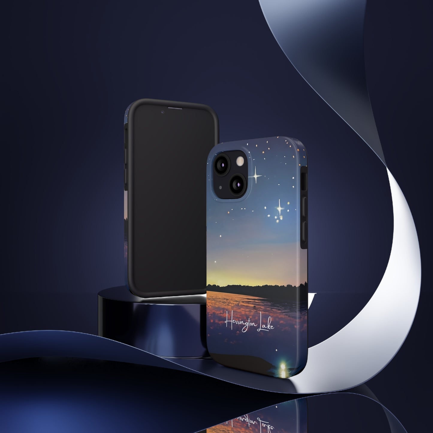 Herrington Lake "Starry Night" Tough Phone Cases