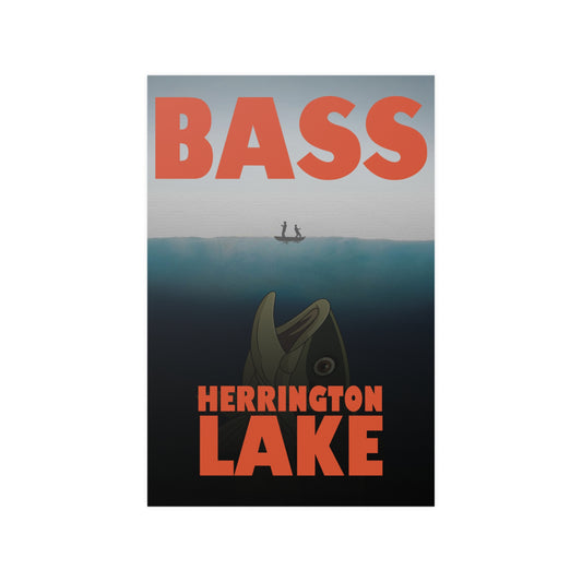 BASS - JAWS Satin Poster (210gsm)