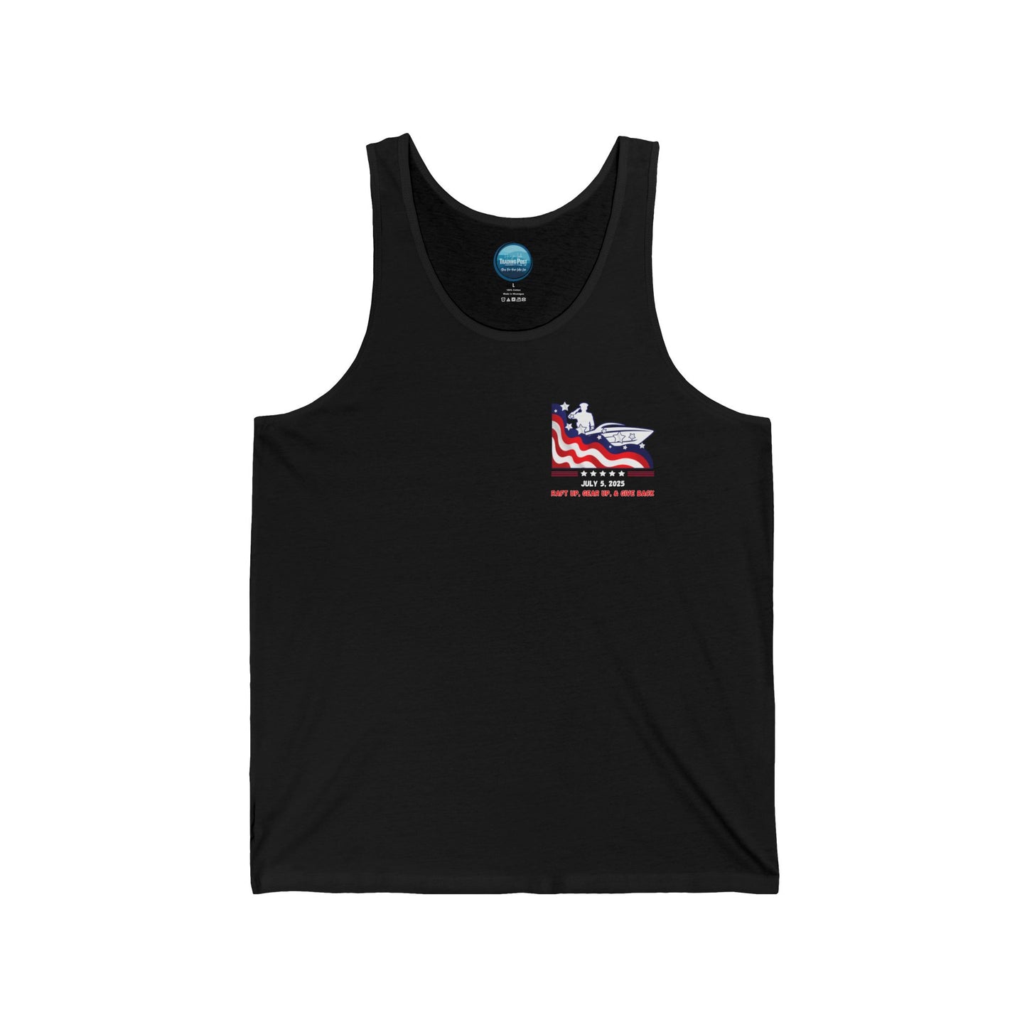 2025 Rogers Raft-Up Unisex Jersey Knit Cotton Tank