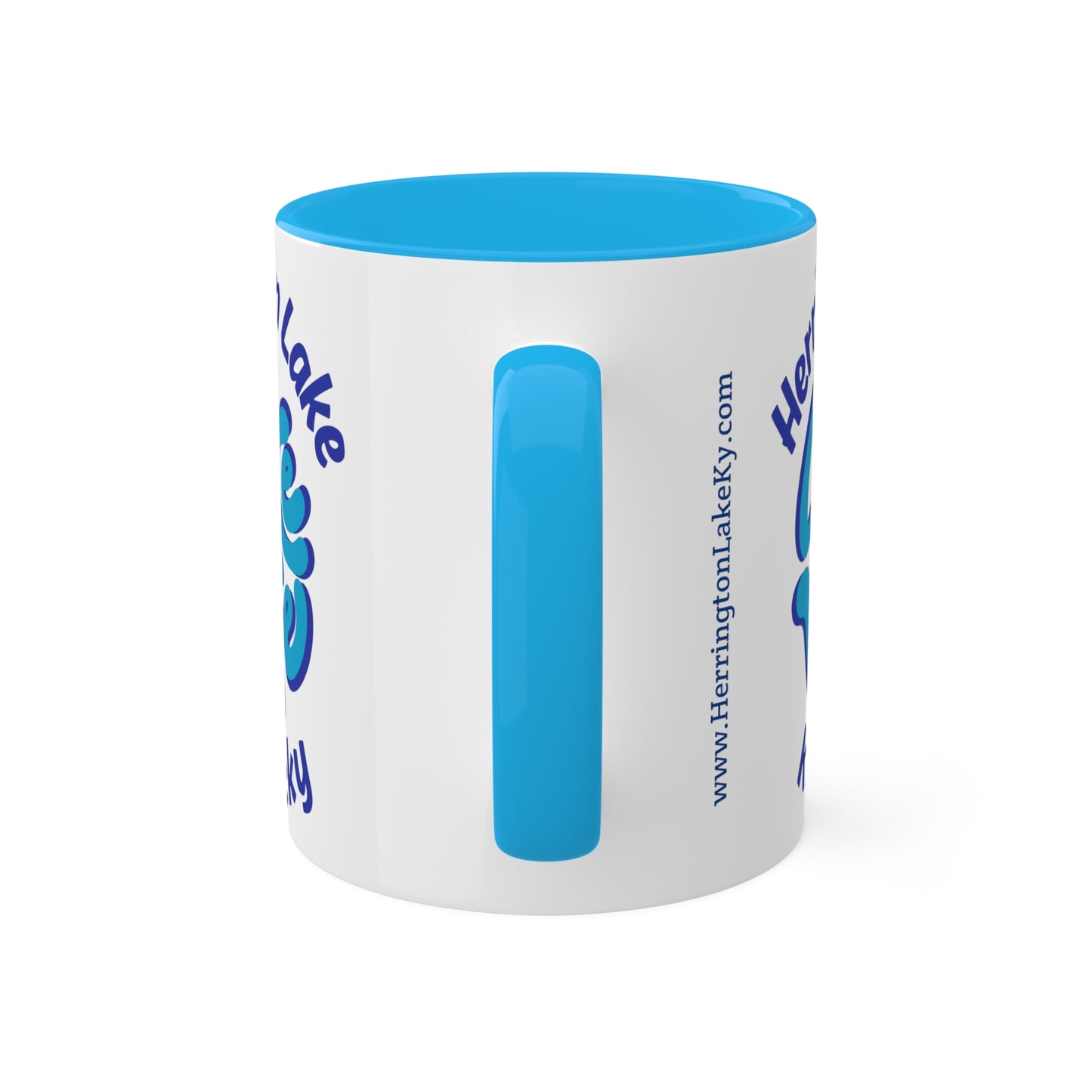 Herrington "Lake Life" Colorful Accent Mugs, 11oz