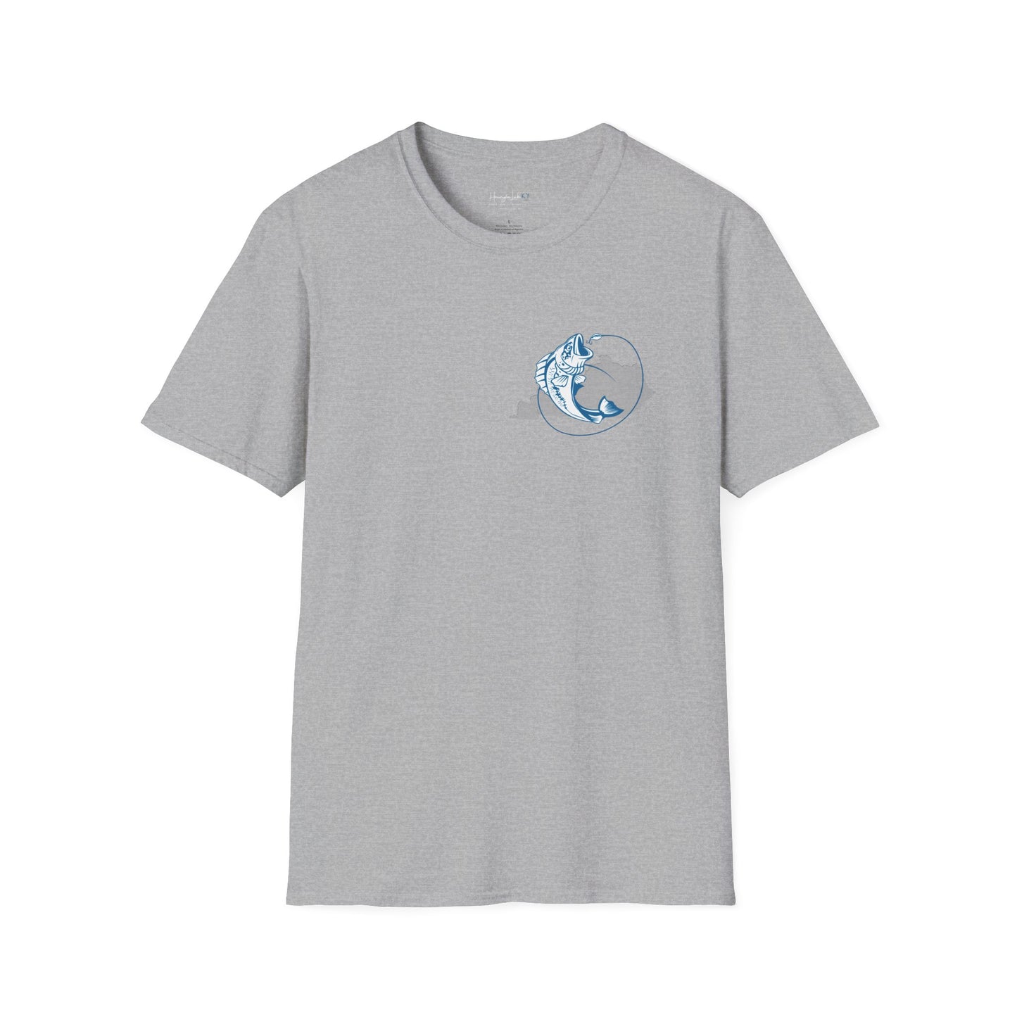 HLKY Fishing Club Soft Ringspun Cotton Double-Sided Tee