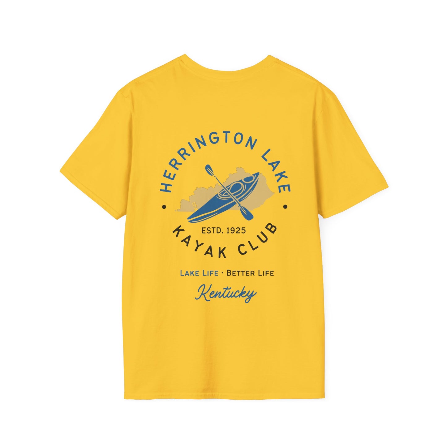 HLKY Kayak Club Soft Ringspun Cotton Double-Sided Tee