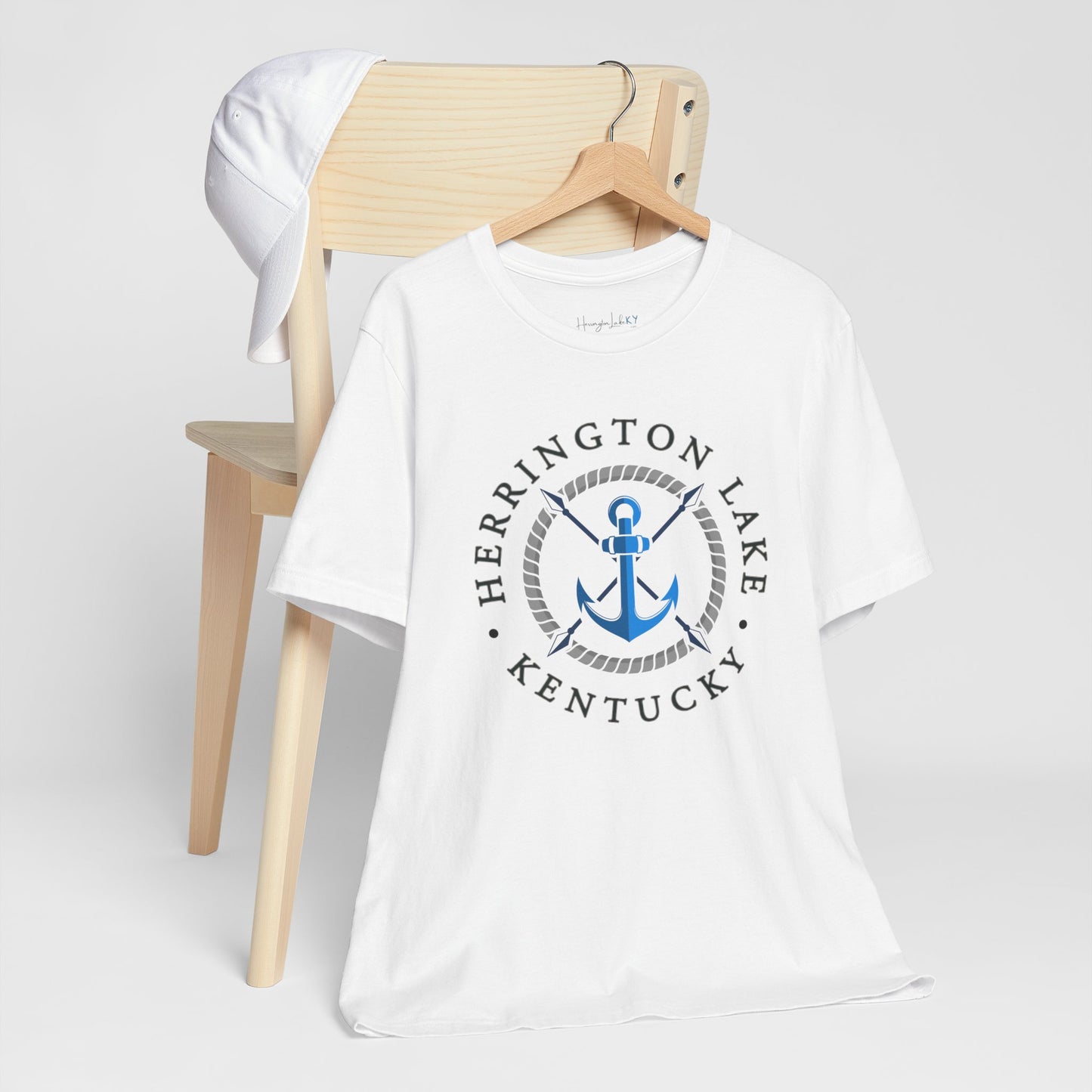 Herrington Lake Nautical Collection Anchor Jersey Knit Tee