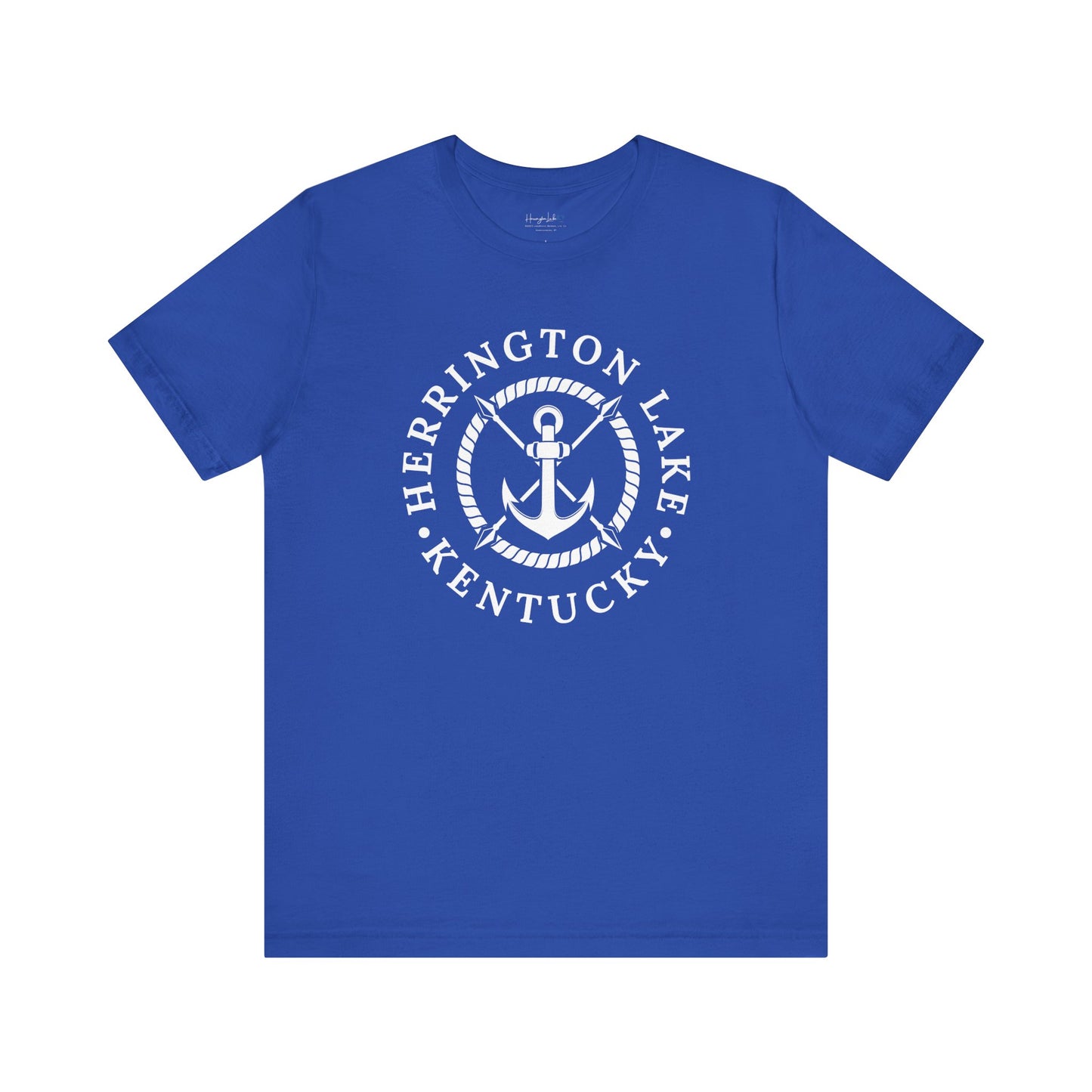 Herrington Lake Nautical Collection Anchor Jersey Knit Tee