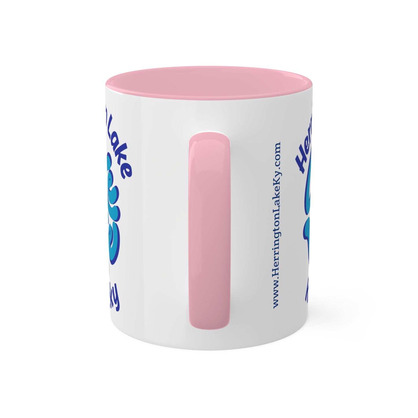 Herrington "Lake Life" Colorful Accent Mugs, 11oz