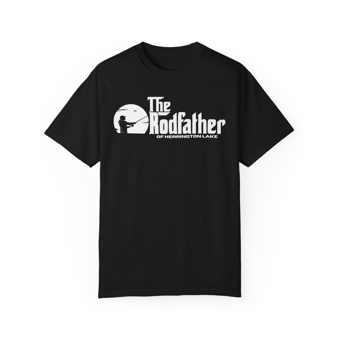 The Rodfather of Herrington Lake Premium Garment-Dyed Comfort Colors TShirt