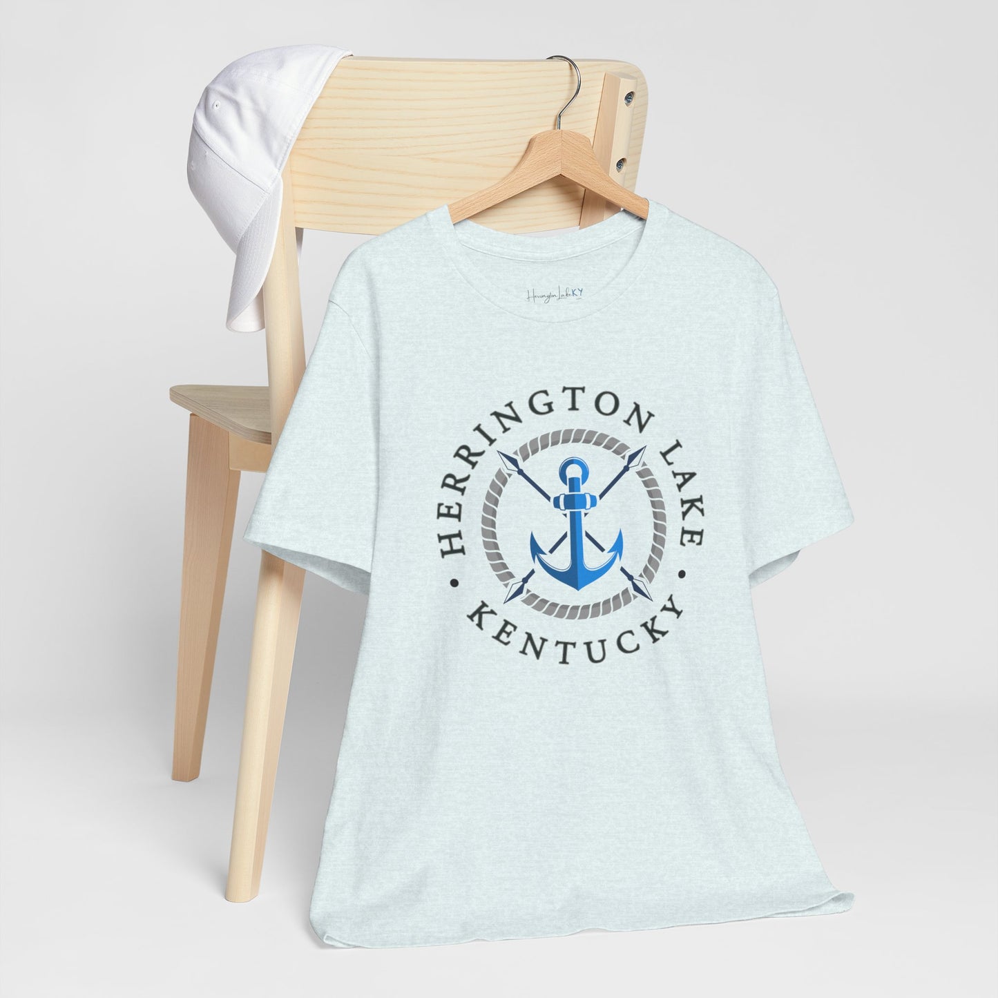 Herrington Lake Nautical Collection Anchor Jersey Knit Tee