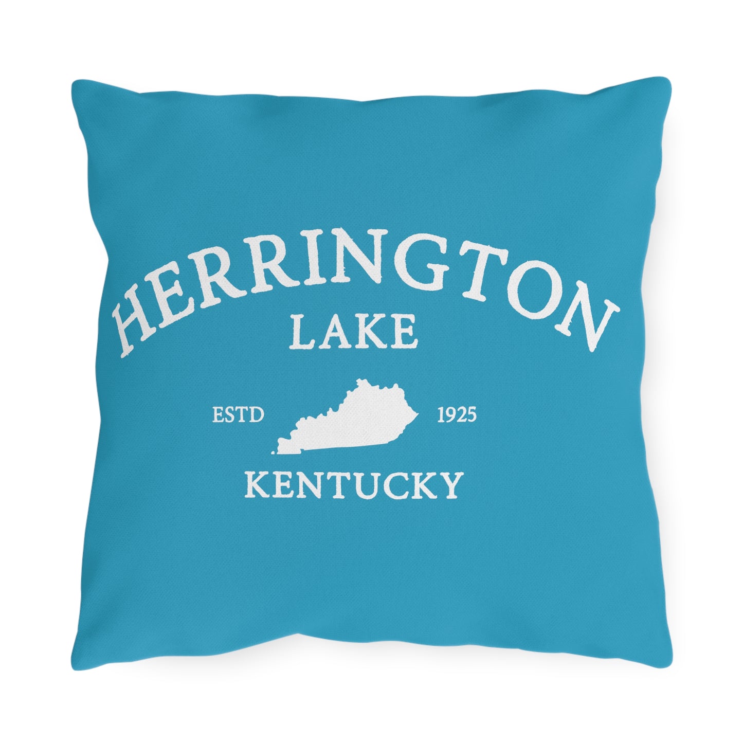 "Simply Herrington" Outdoor Pillows (Turquoise)