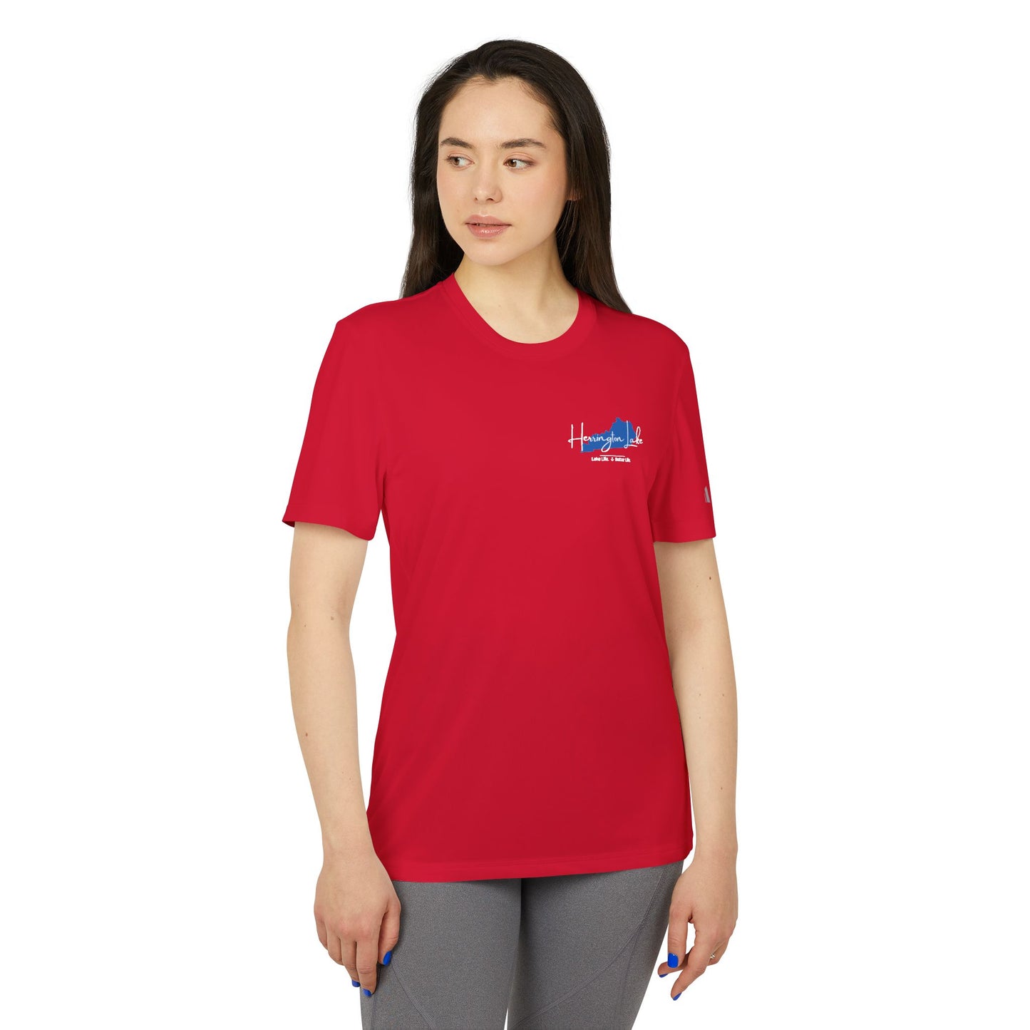 adidas® Herrington Signature Collection Unisex Sport T-shirt Double Side Print
