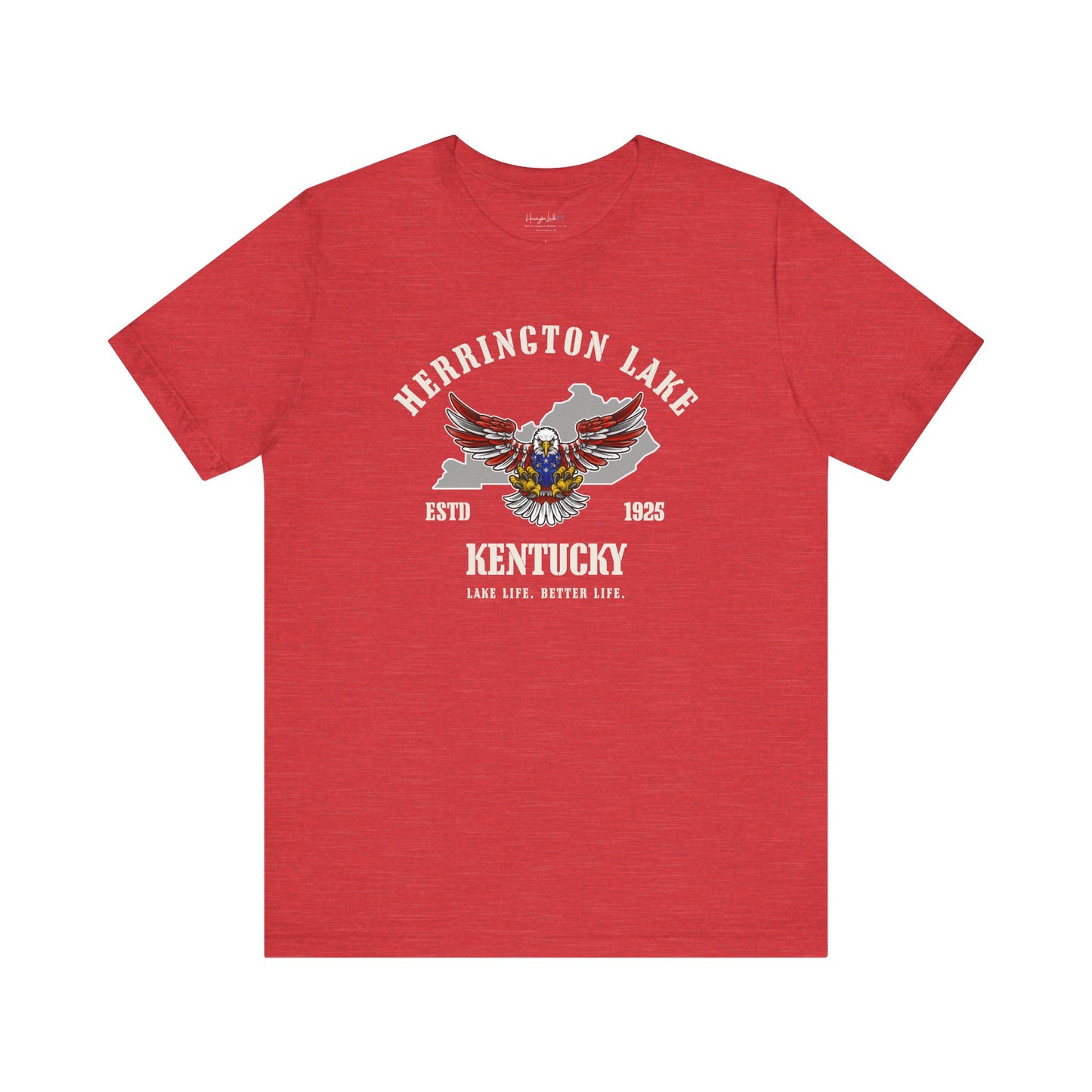 "Screaming Eagle" Herrington Lake Patriots Collection Jersey Knit Cotton Tee