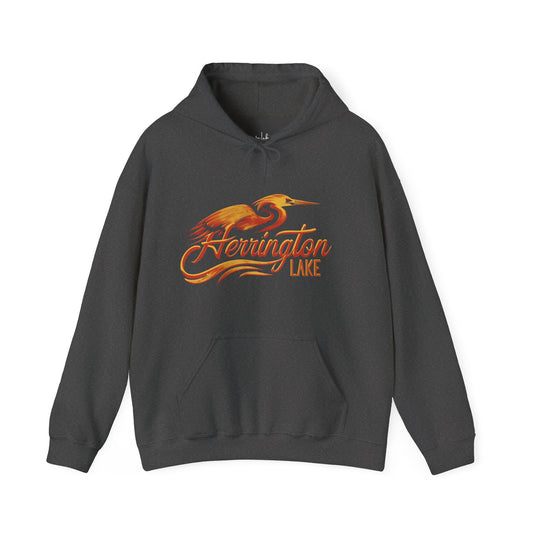 Sunrise Heron Herrington Lake Unisex Heavy Blend™ Hooded Sweatshirt