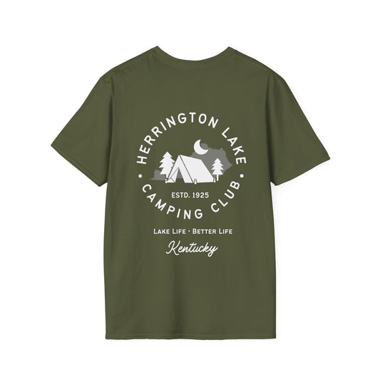 HLKY Camping Club Soft Ringspun Cotton Double-Sided Tee