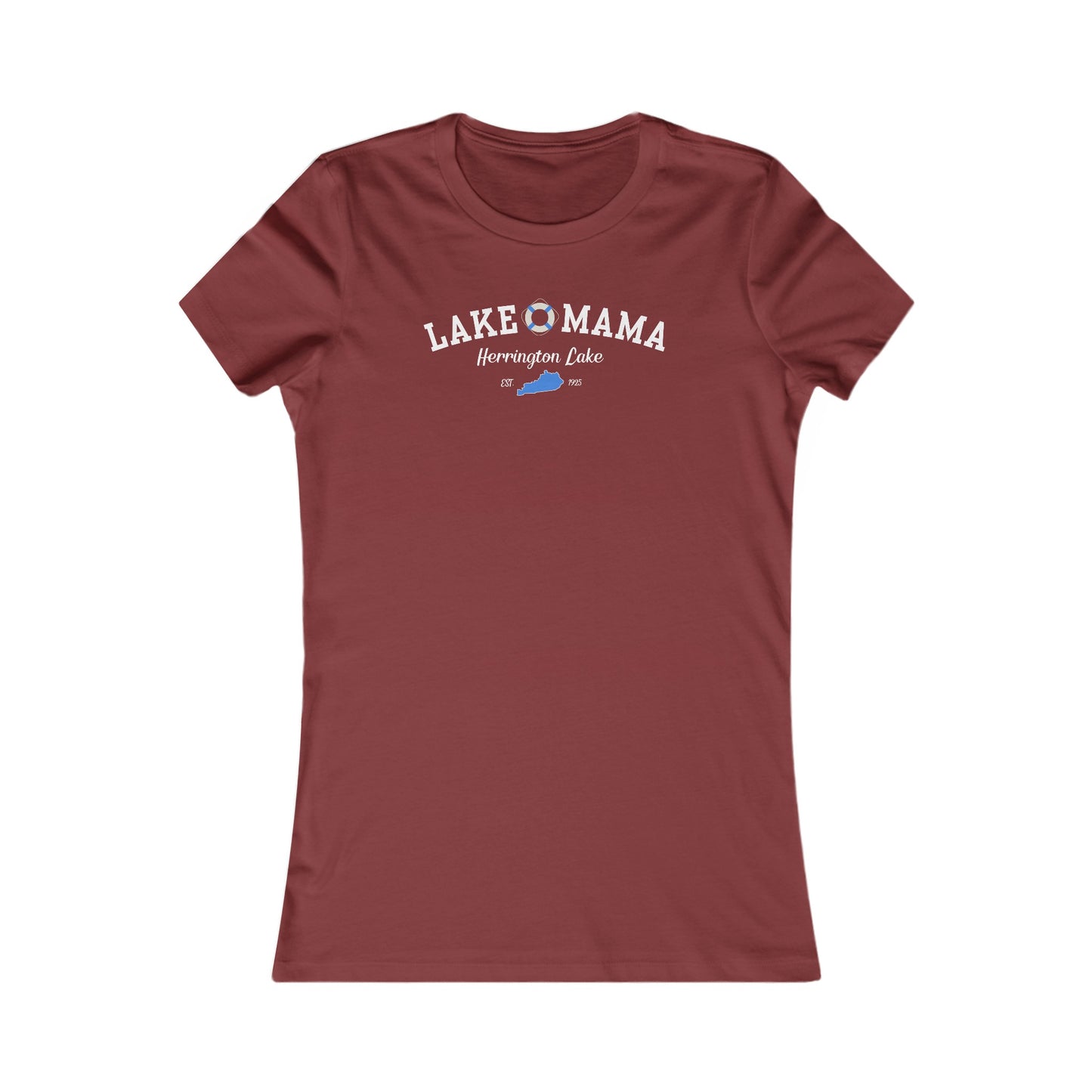 "Lake Mama" on Herrington Women's Favorite Tee