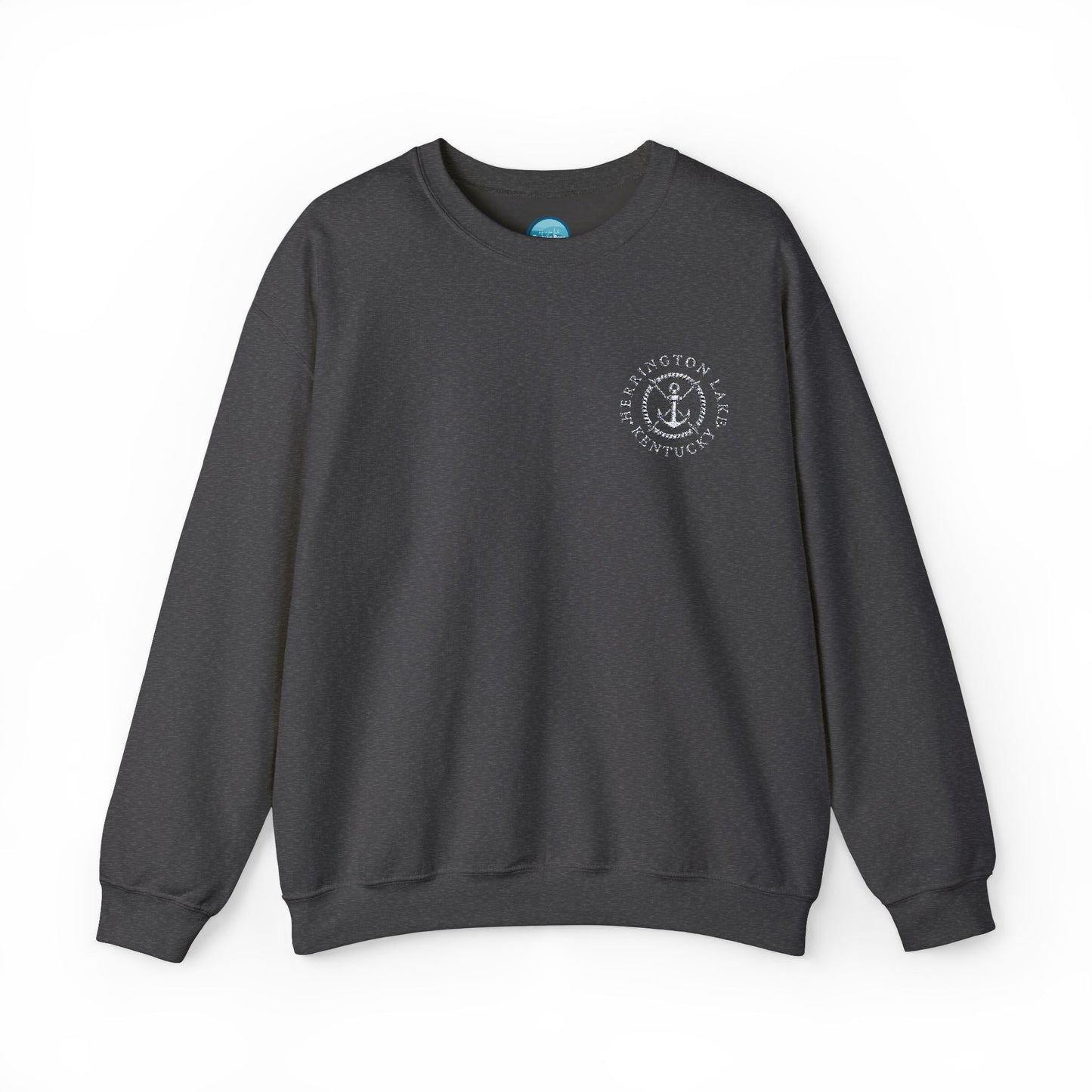 Embroidered Herrington Lake Nautical Collection Unisex Heavy Blend™ Crewneck Sweatshirt
