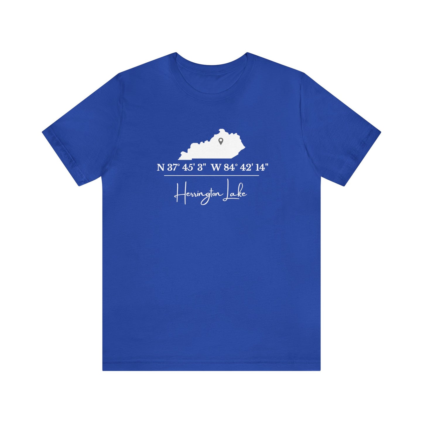 EXPRESS - Herrington Lake Coordinates Jersey Knit Cotton Short Sleeve Tee