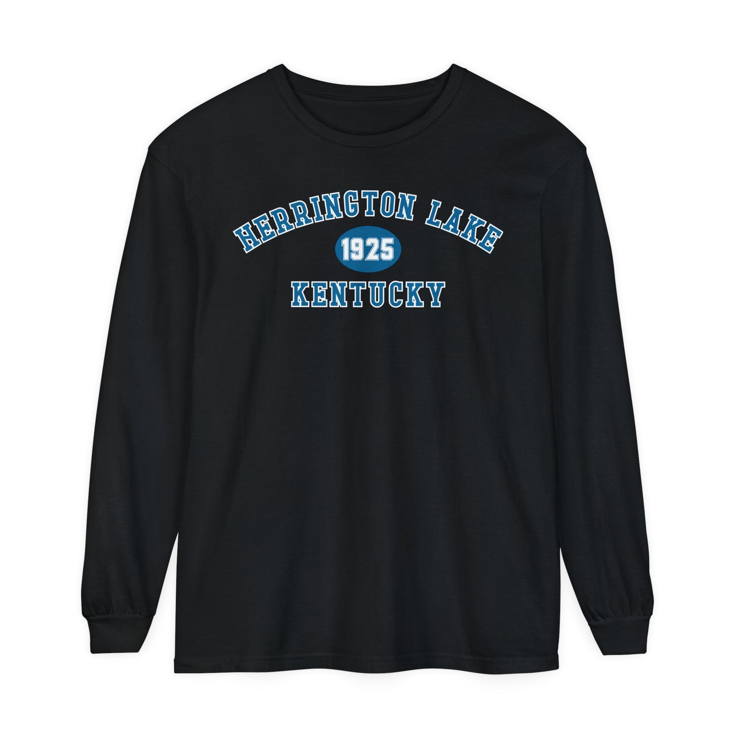 Herrington Lake "Back To School" Collegiate Collection Garment-Dyed Premium Comfort Colors™ Long Sleeve T-Shirt