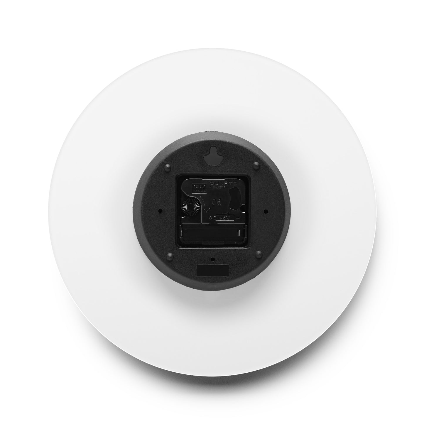 Simply Herrington Acrylic Wall Clock, Round & Square, White