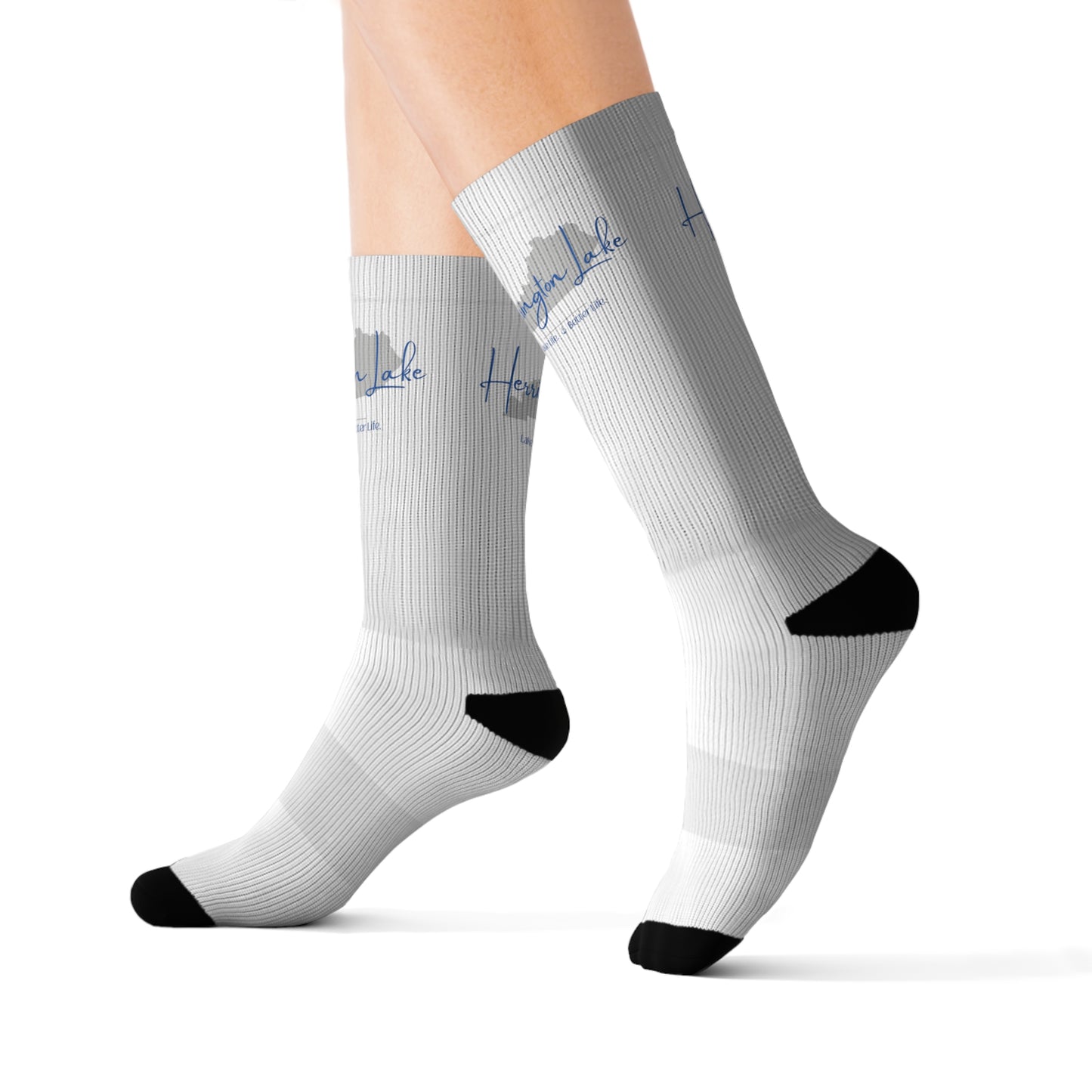 Herrington Lake Signature Collection Socks - White