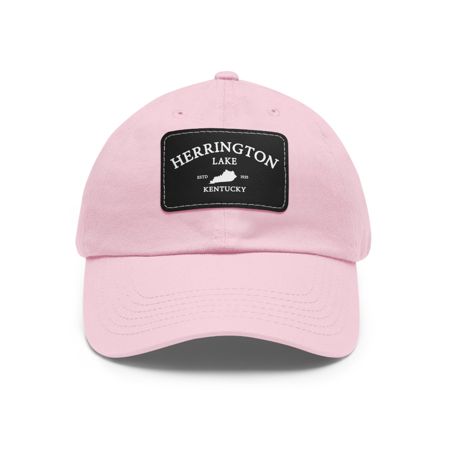 "Simply Herrington" Collection Dad Hat with Leather Patch