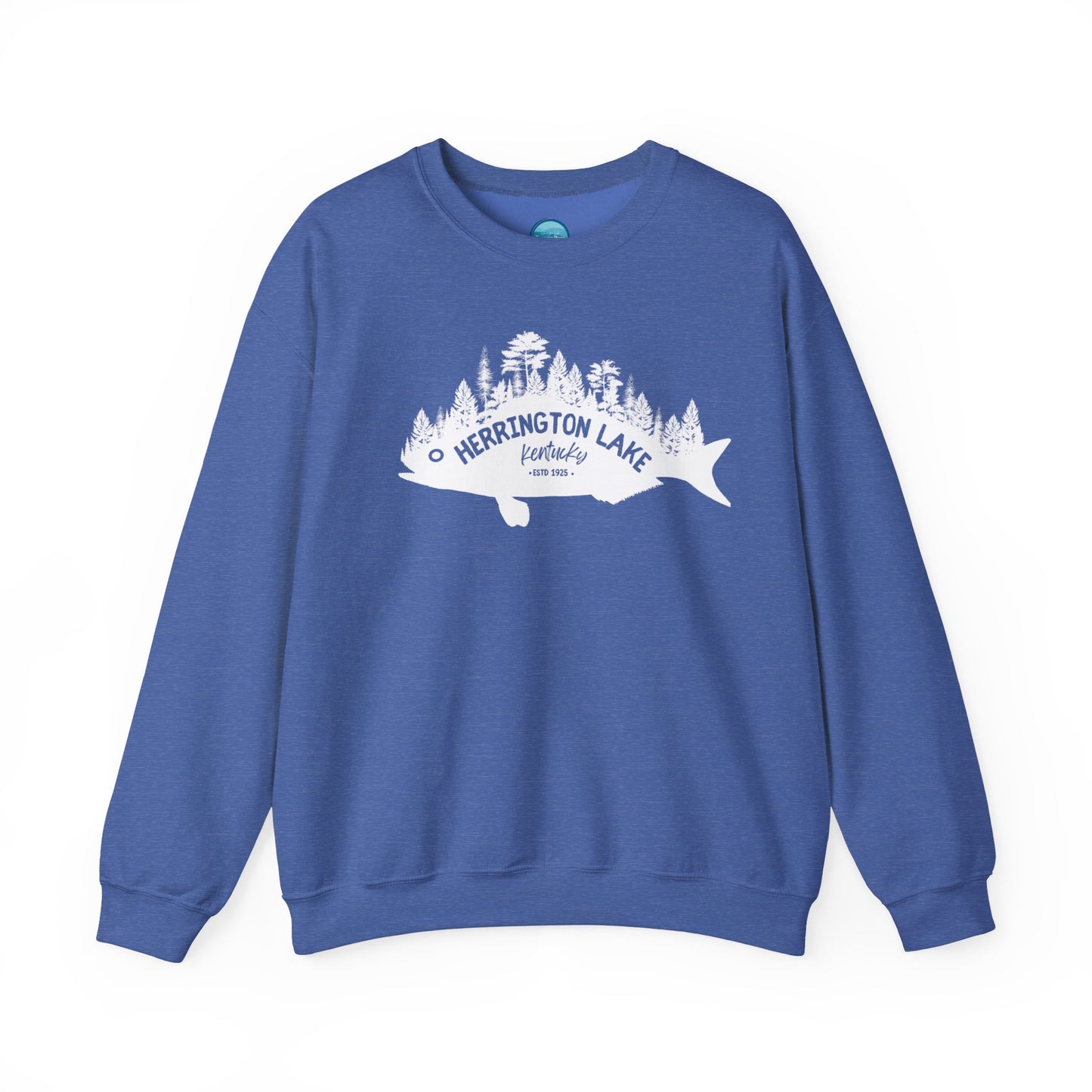 "Fishy Landscape" Unisex Heavy Blend™ Crewneck Sweatshirt