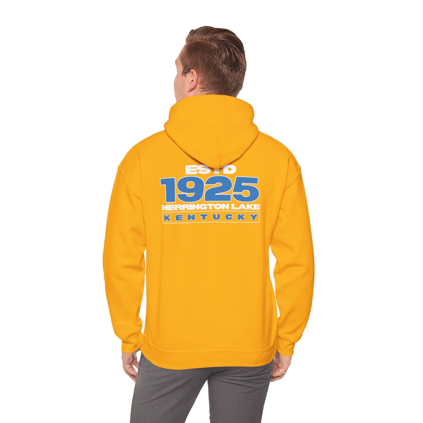 Herrington Lake ESTABLISHED 1925 Collection Double-Sided Unisex Heavy Blend™ Hooded Sweatshirt
