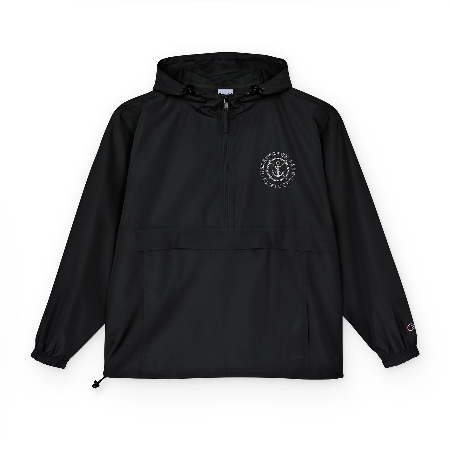 Embroidered Nautical Collection Champion® Unisex Packable Anorak Jacket