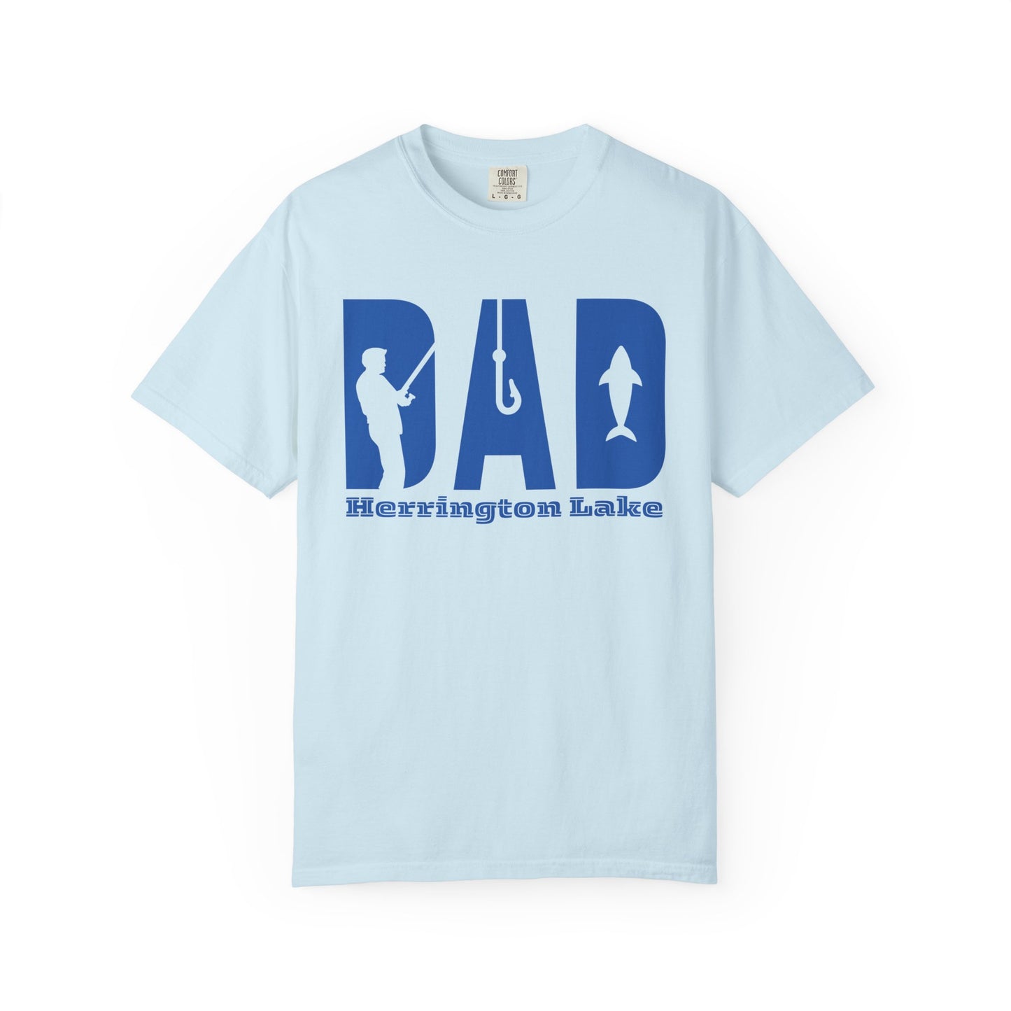 "Dad's Best Fishin Shirt" Premium Garment-Dyed Comfort Colors TShirt