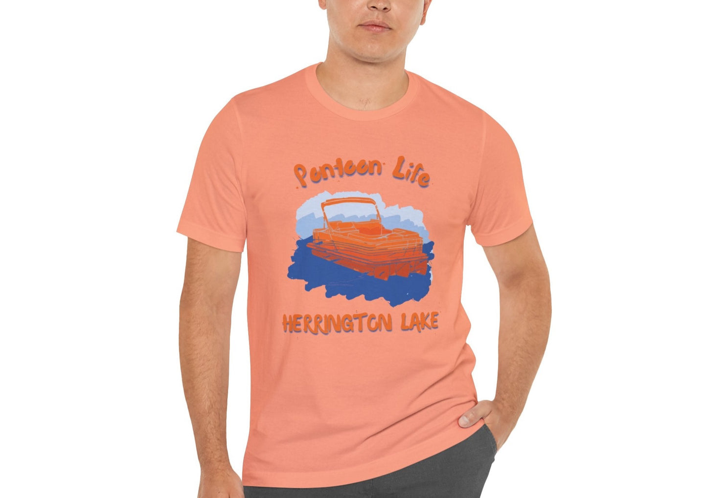 Pontoon Life Jersey Knit Cotton Tee