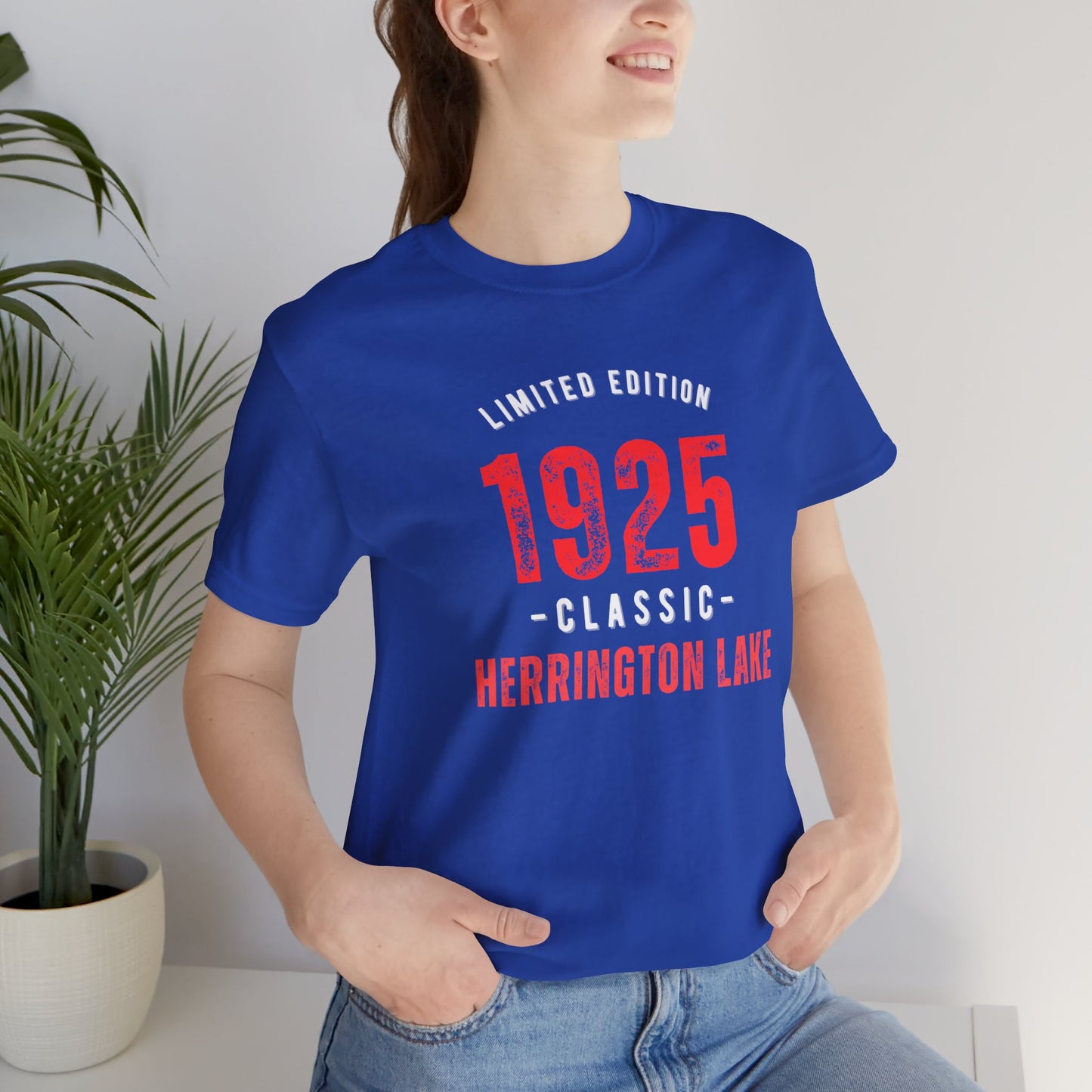 1925 Collection Limited Edition Jersey Knit Cotton Tee (Red Highlight)