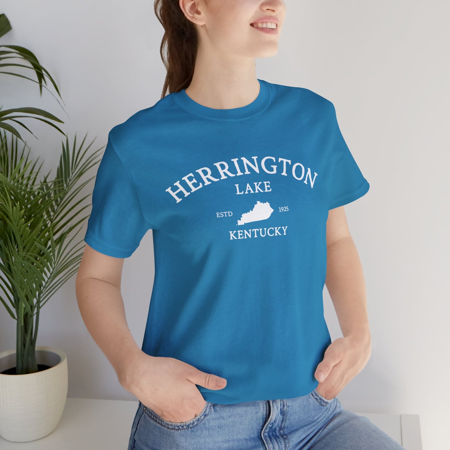 "Simply Herrington" Collection Jersey Knit Cotton Tee
