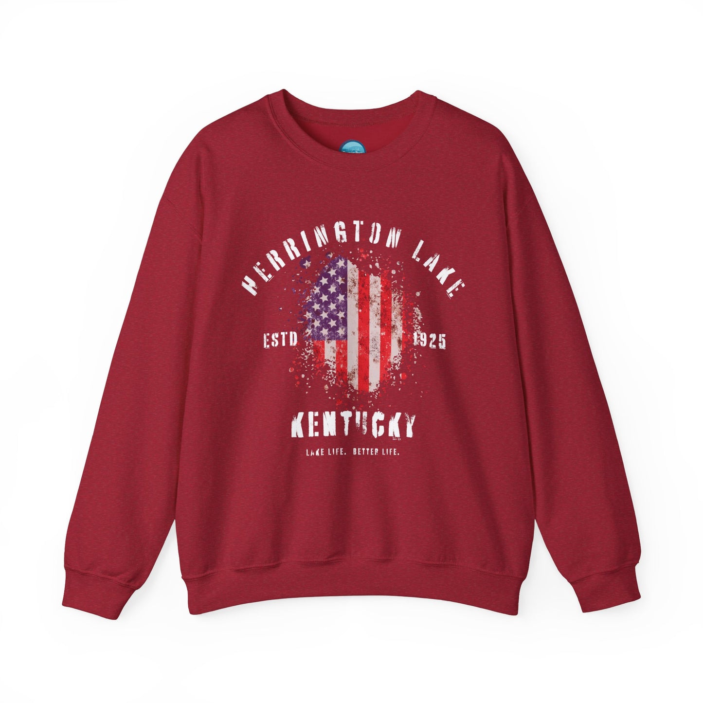 Herrington Lake Patriots Collection Unisex Heavy Blend™ Crewneck Sweatshirt