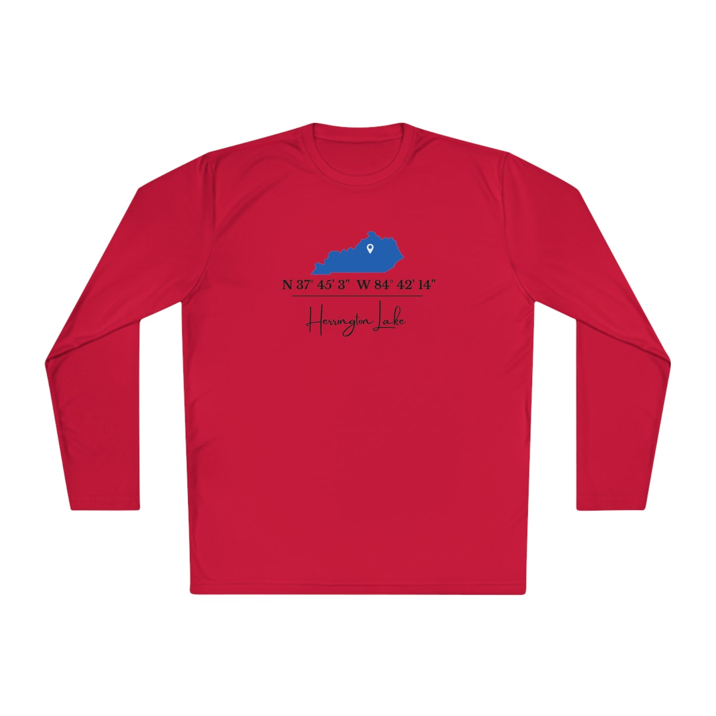 Herrington Lake Coordinates Unisex Lightweight 40 UPF Activewear Long Sleeve Tee