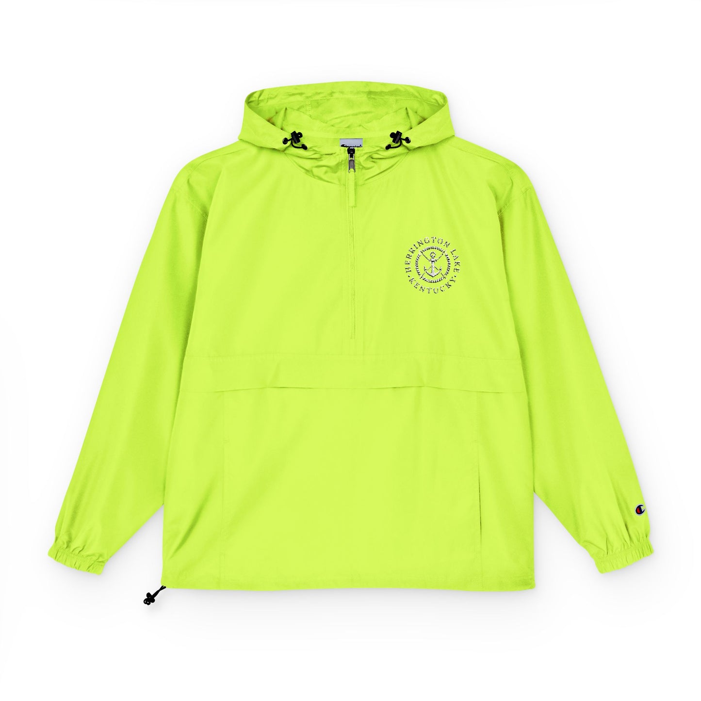 Embroidered Nautical Collection Champion® Unisex Packable Anorak Jacket