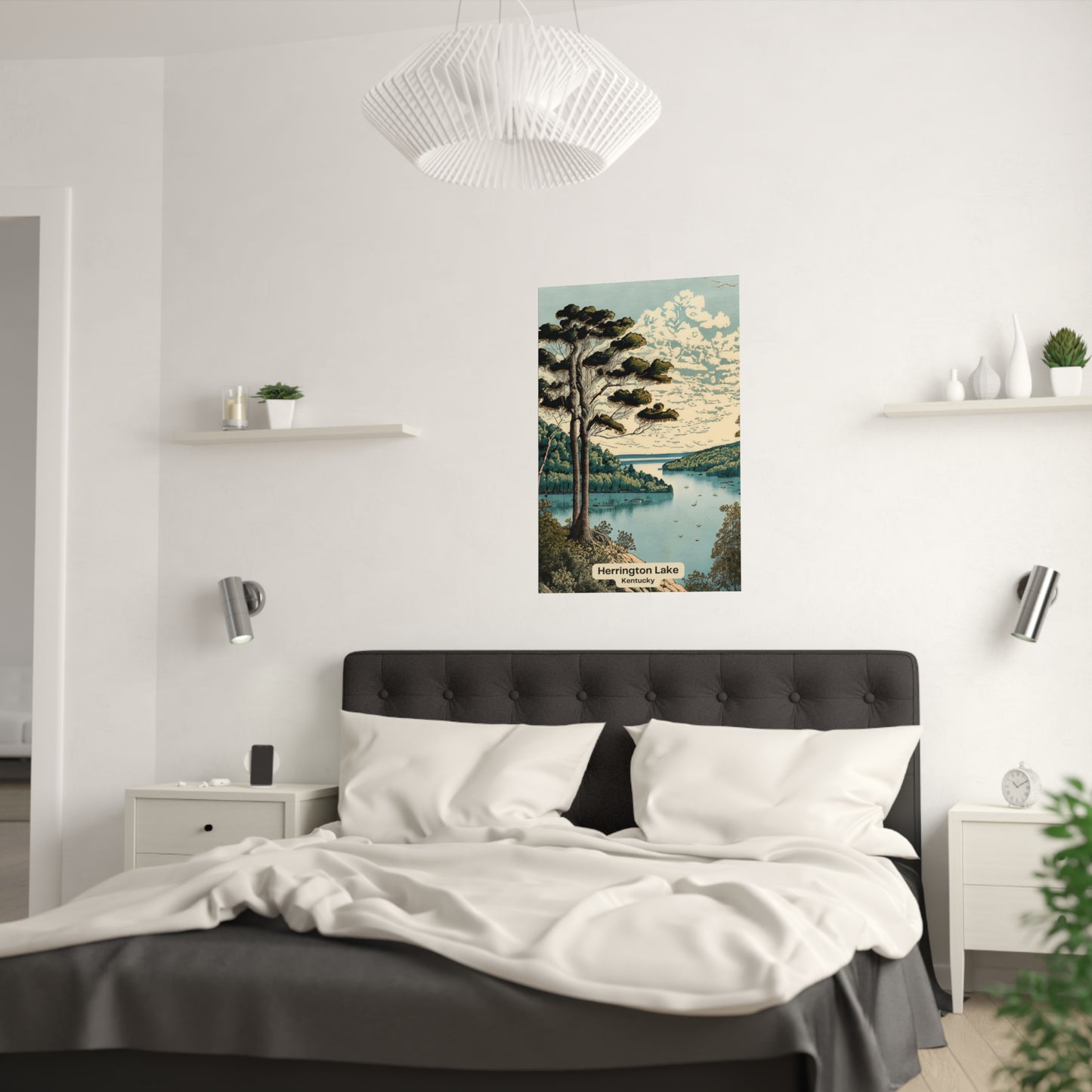 "Timeless - 1" Herrington Lake Vintage Satin Posters (210gsm)