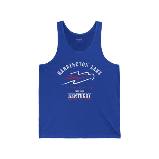 "Heritage Eagle" Herrington Lake Patriots Collection Jersey Knit Cotton Tank