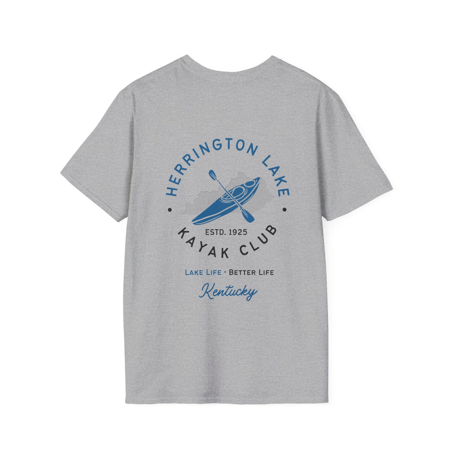 HLKY Kayak Club Soft Ringspun Cotton Double-Sided Tee