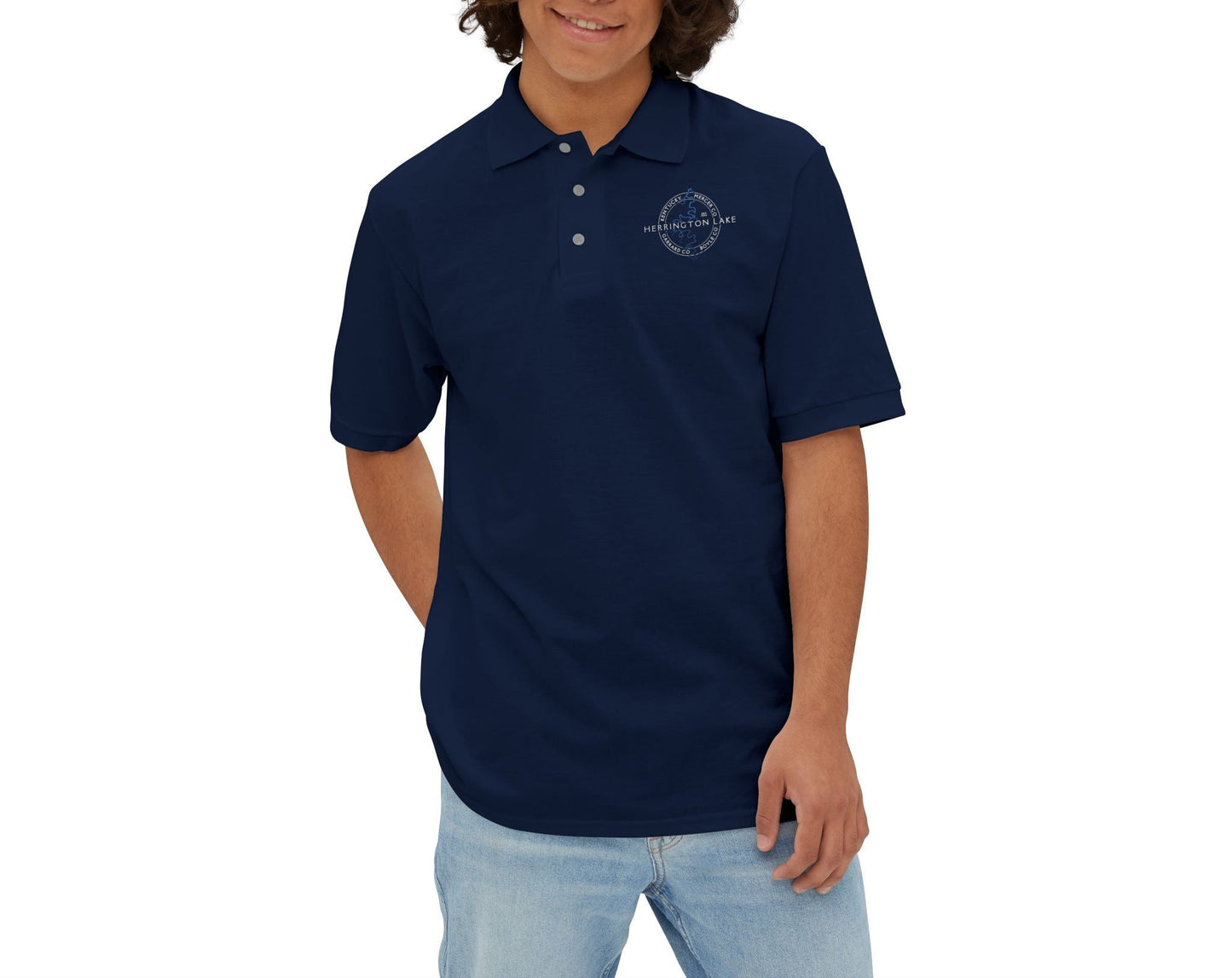 The "Classic" Herrington Lake and County Men's Piqué Polo