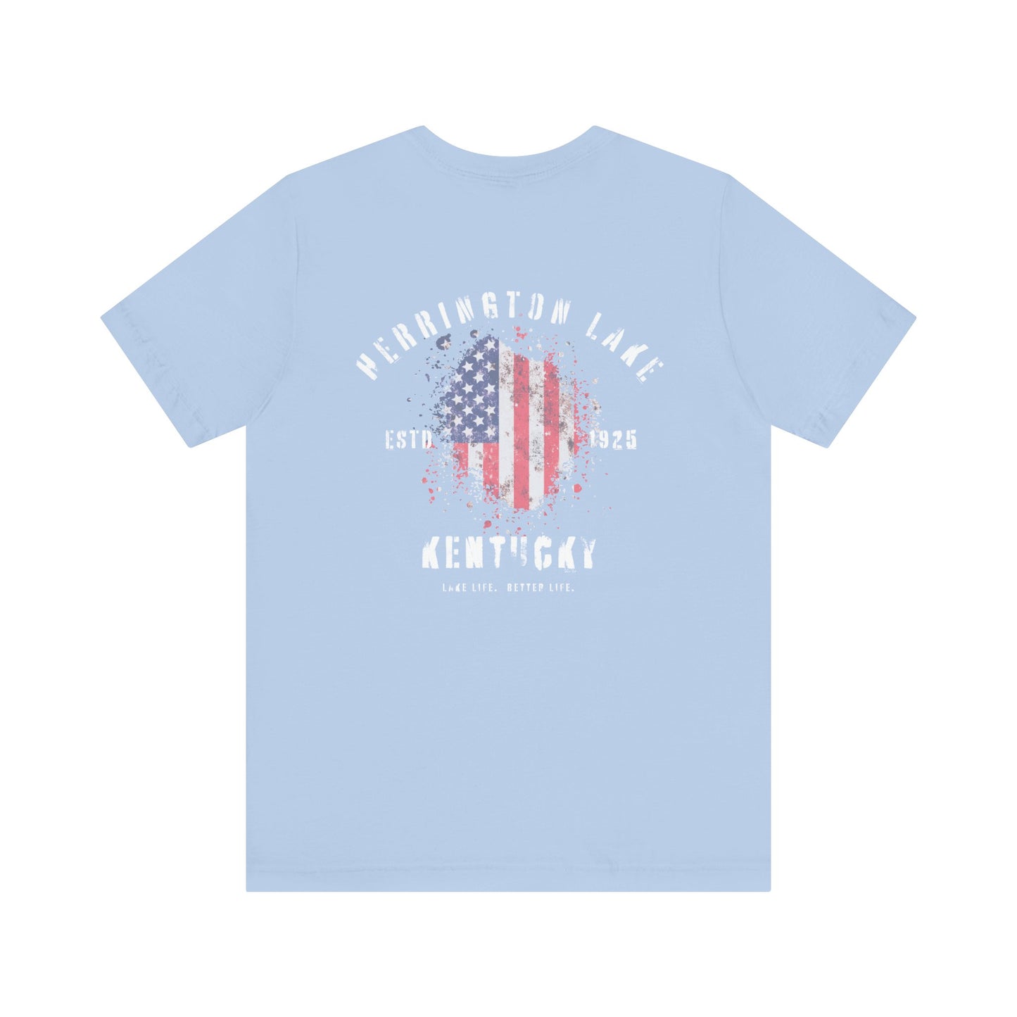 Herrington Lake Patriots Double-Sided Jersey Knit Cotton Tee